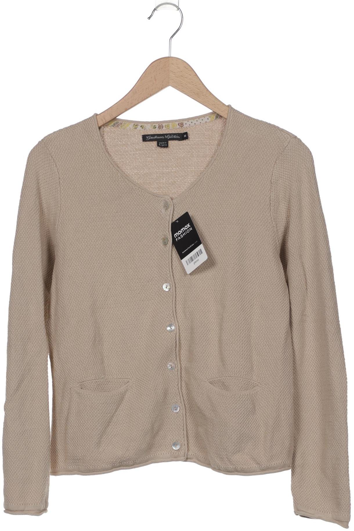 

Gudrun Sjödén Damen Strickjacke, beige, Gr. 38