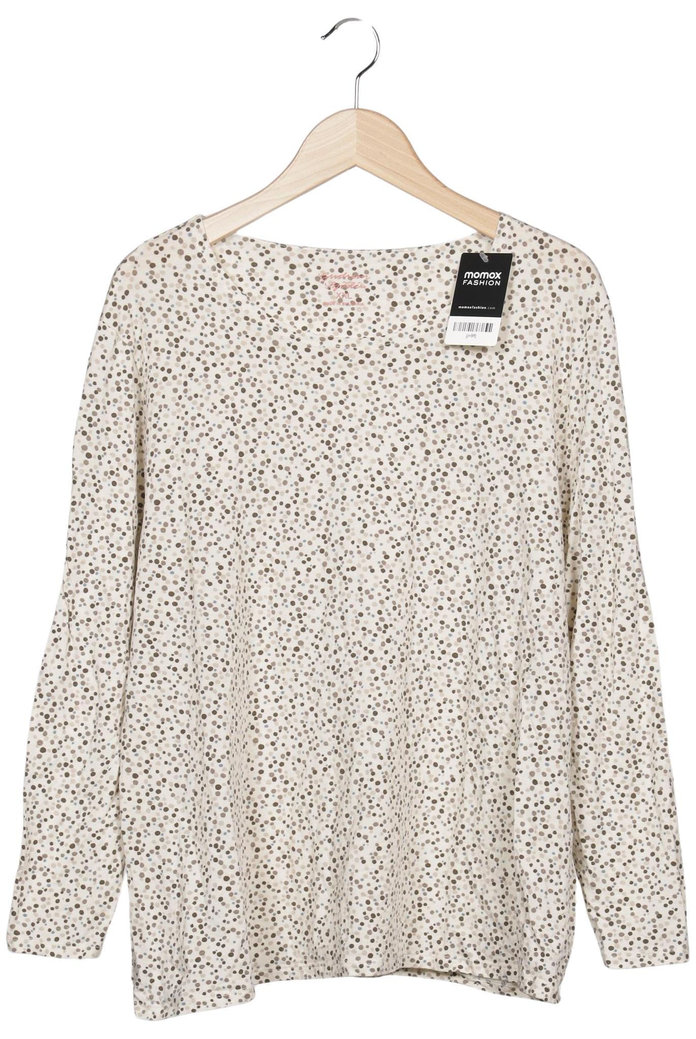 

Gudrun Sjödén Damen Langarmshirt, beige, Gr. 46