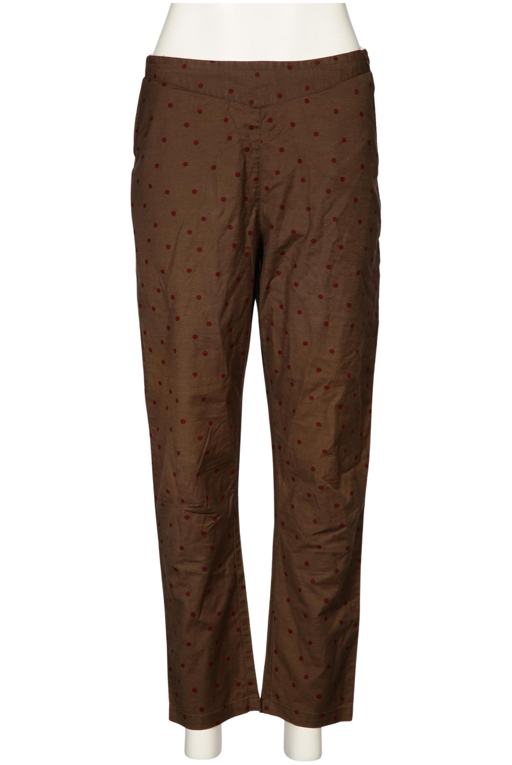 

Gudrun Sjödén Damen Stoffhose, braun, Gr. 0