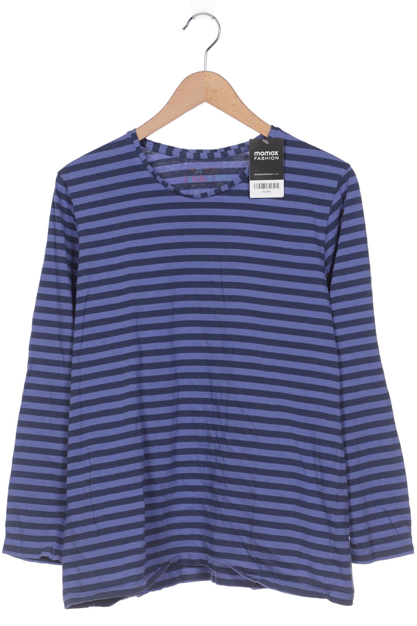 

Gudrun Sjödén Damen Langarmshirt, marineblau, Gr. 42