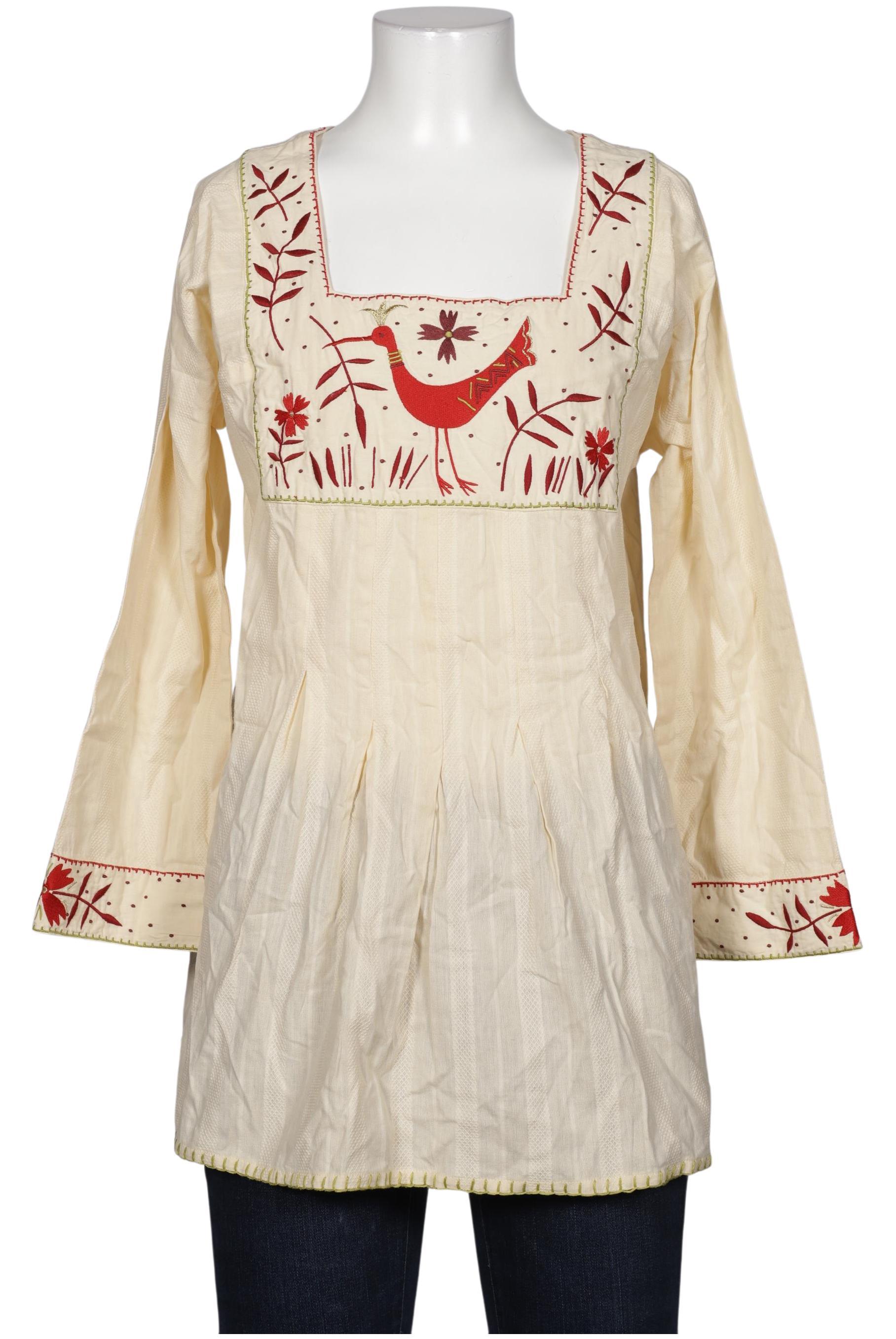 

Gudrun Sjödén Damen Bluse, cremeweiß, Gr. 38