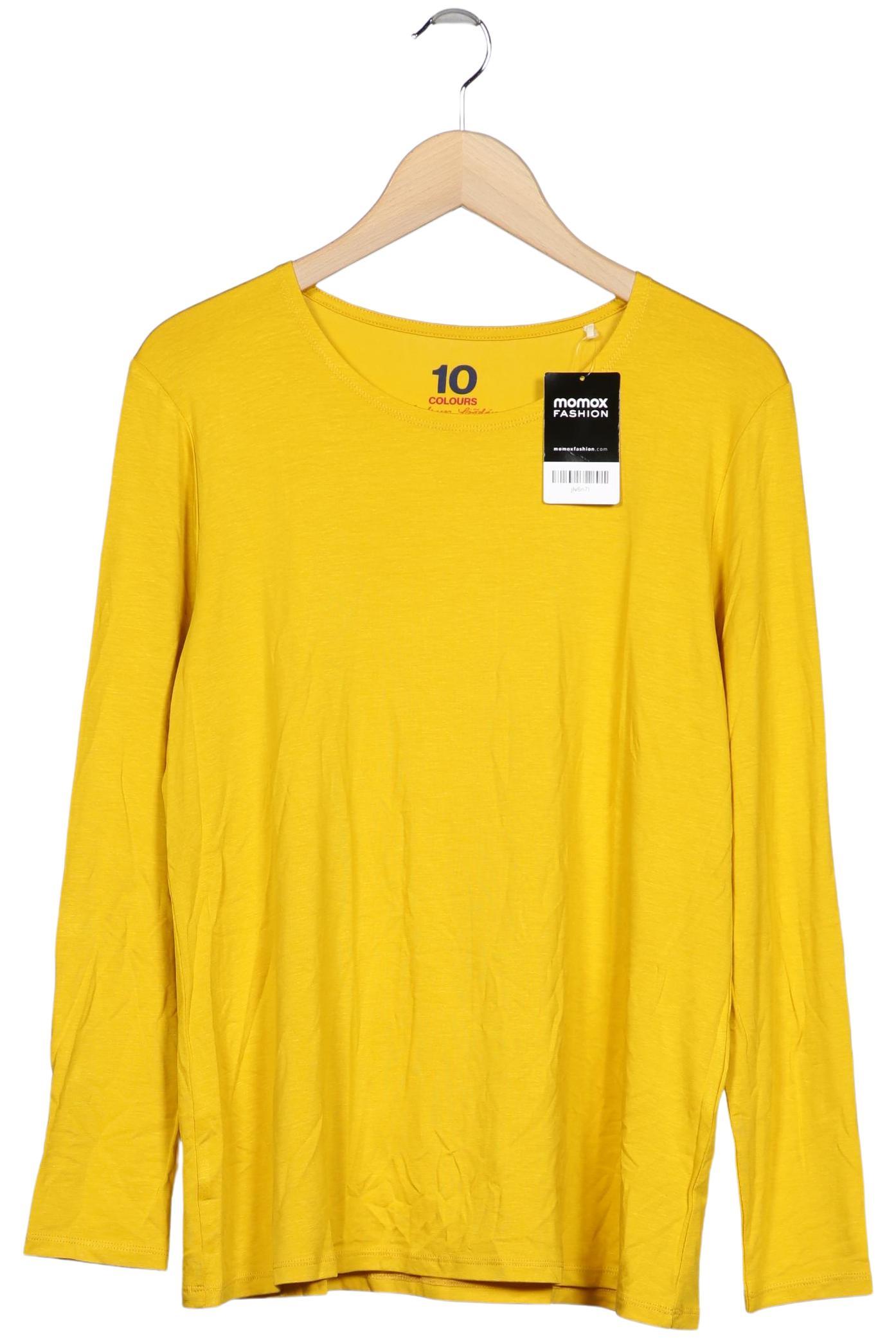 

Gudrun Sjödén Damen Langarmshirt, gelb, Gr. 42