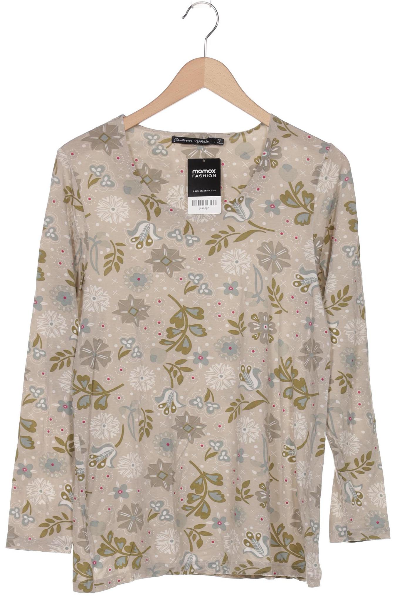 

Gudrun Sjödén Damen Langarmshirt, grau, Gr. 42