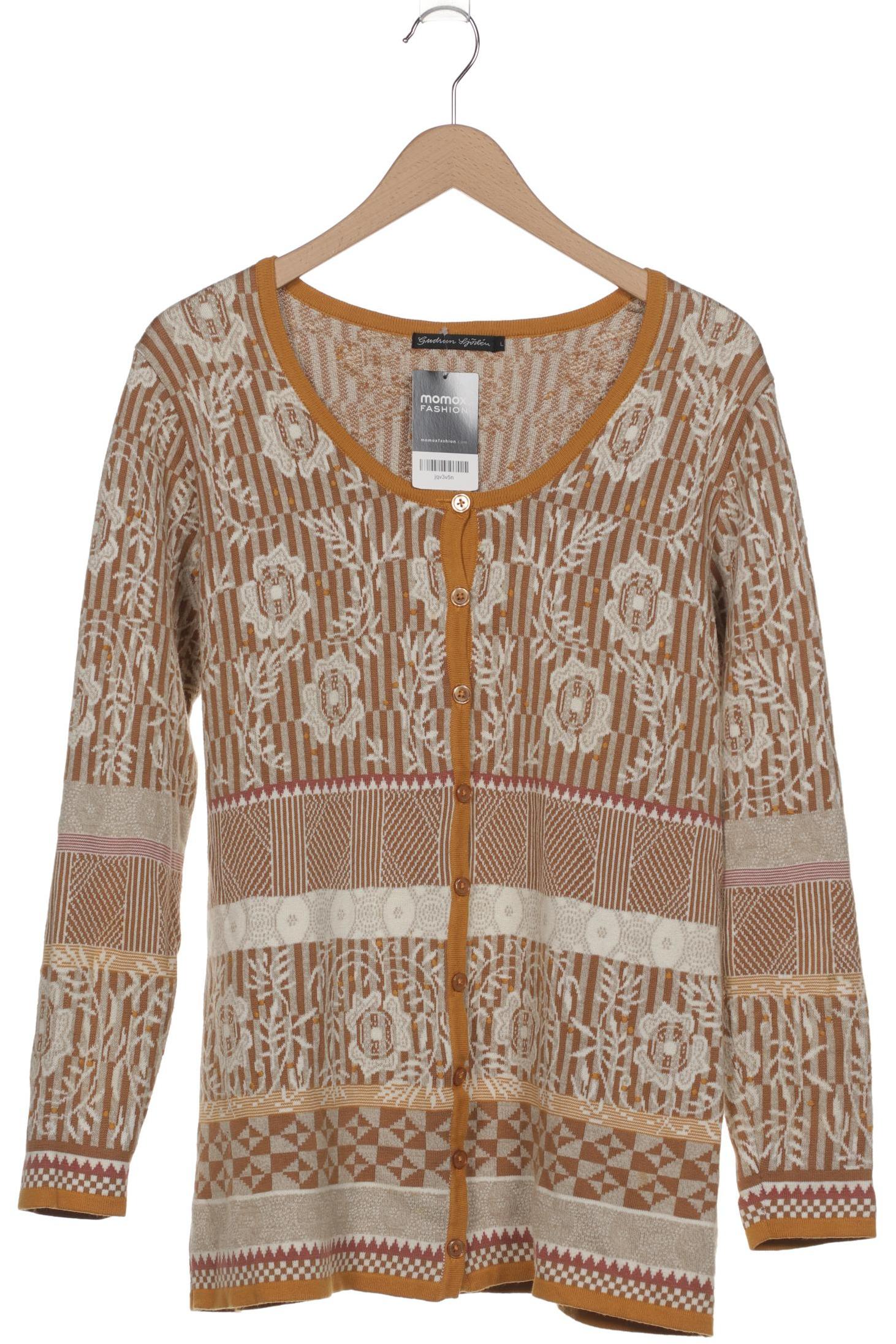 

Gudrun Sjödén Damen Strickjacke, beige, Gr. 42