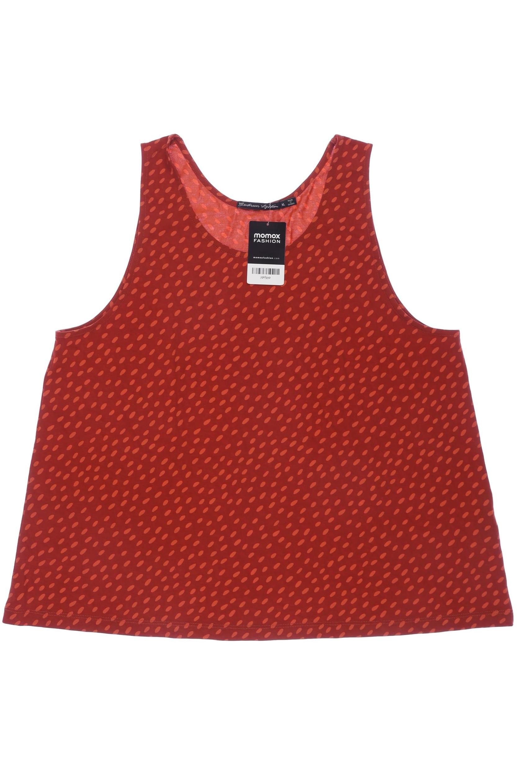 

Gudrun Sjödén Damen Top, rot, Gr. 44