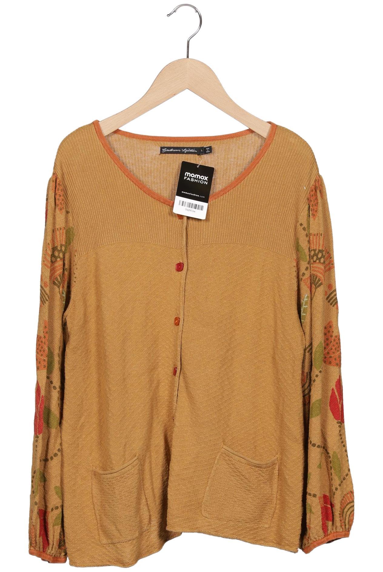 

Gudrun Sjödén Damen Strickjacke, braun, Gr. 42