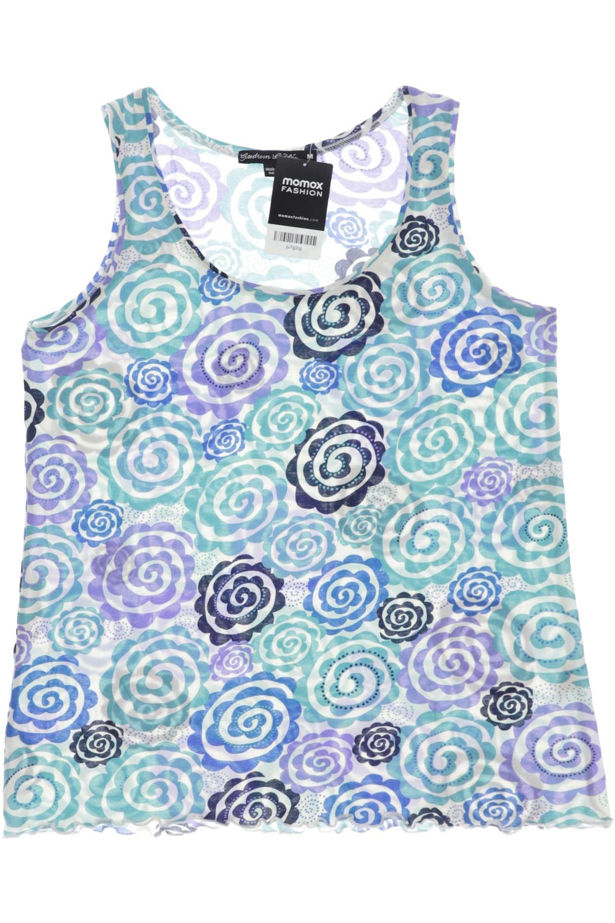 

Gudrun Sjödén Damen Top, türkis, Gr. 38