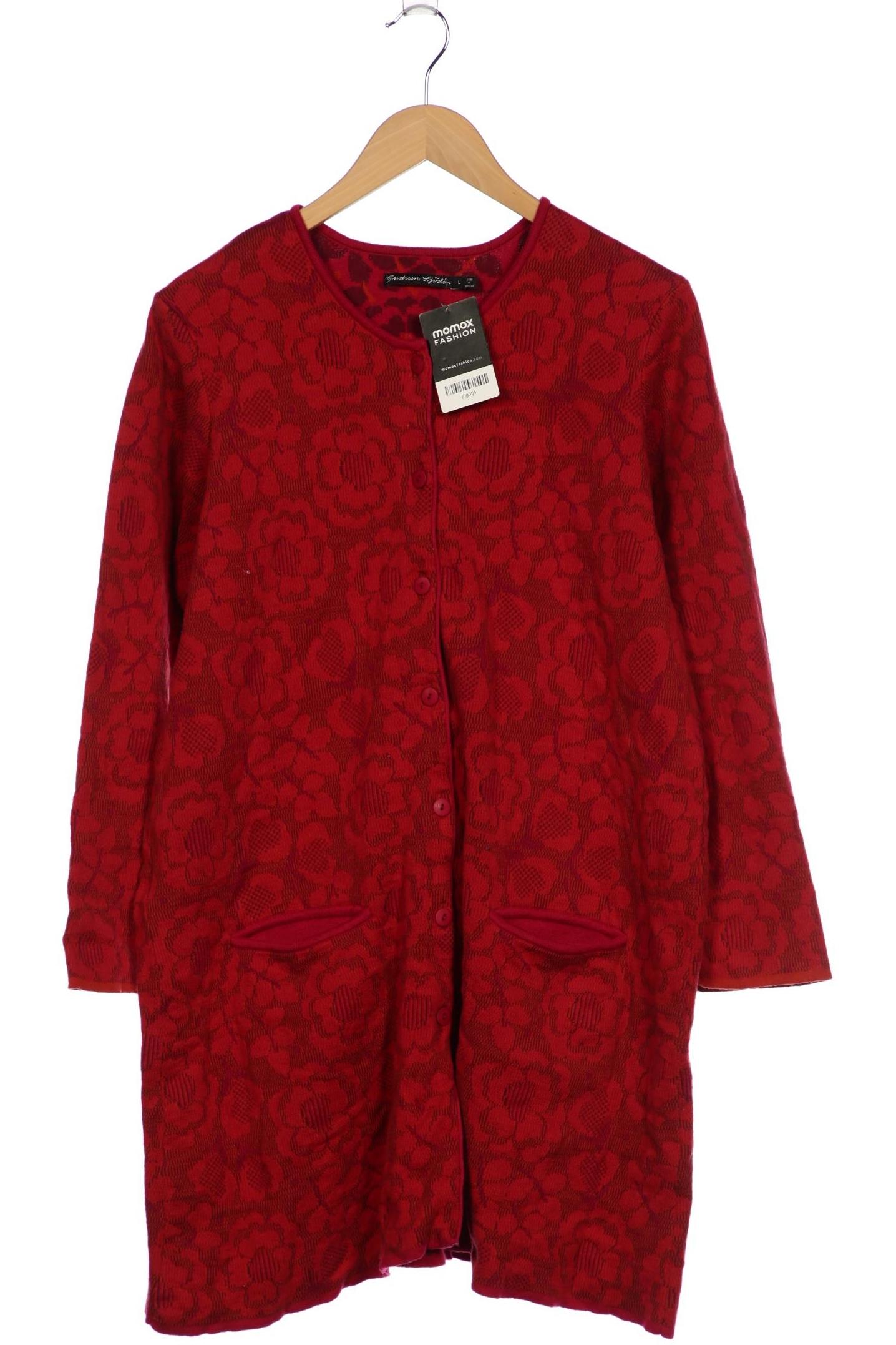 

Gudrun Sjödén Damen Strickjacke, rot, Gr. 42