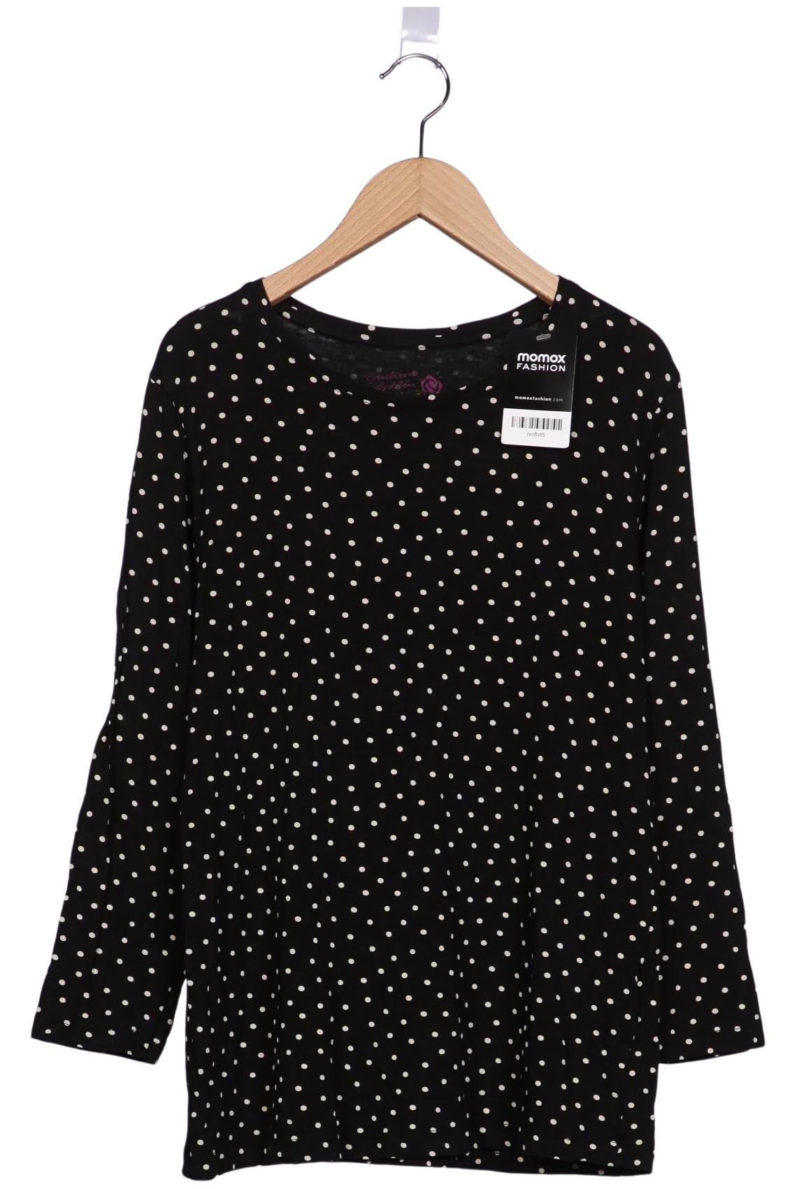 

Gudrun Sjödén Damen Langarmshirt, schwarz, Gr. 38