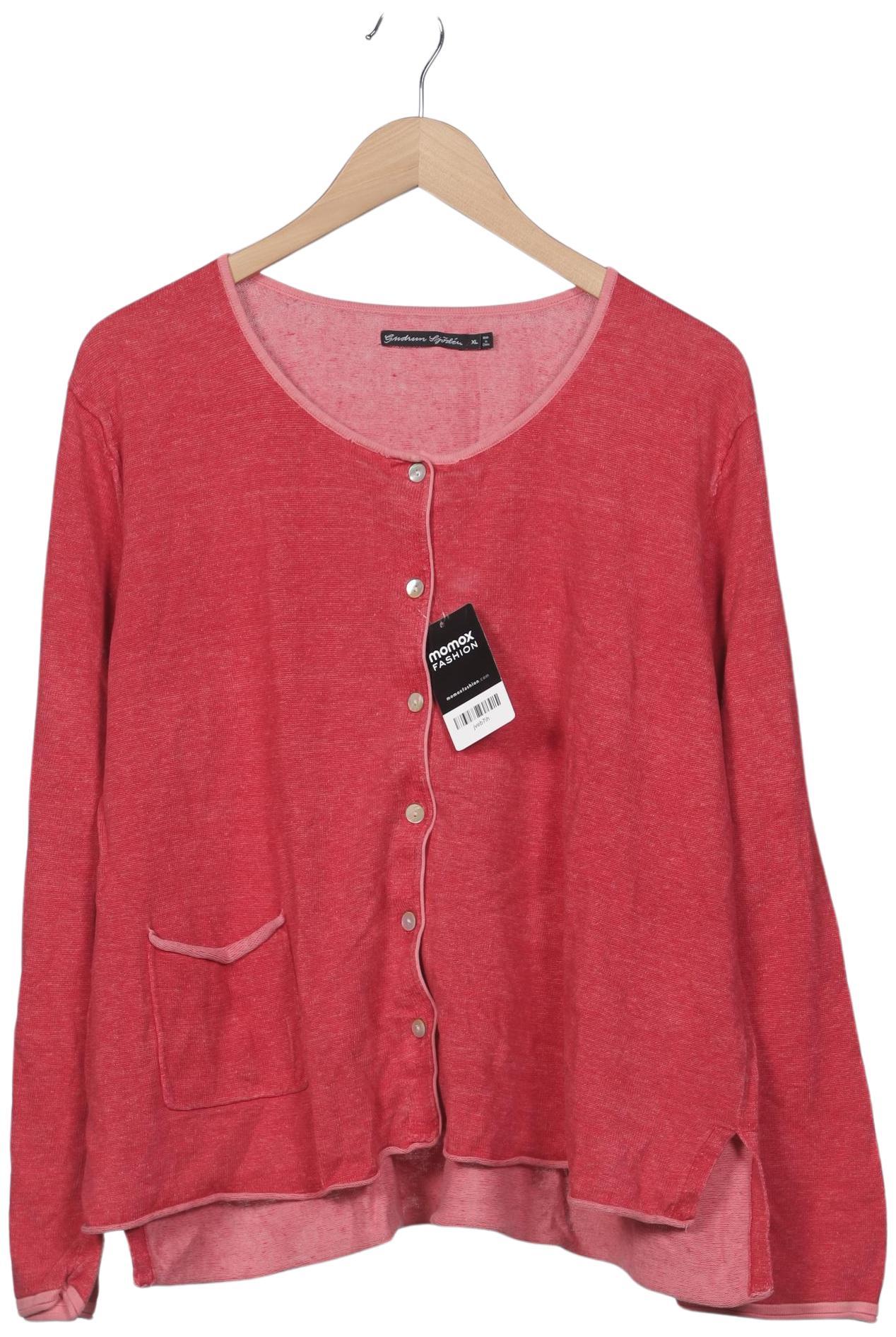 

Gudrun Sjödén Damen Strickjacke, rot, Gr. 44