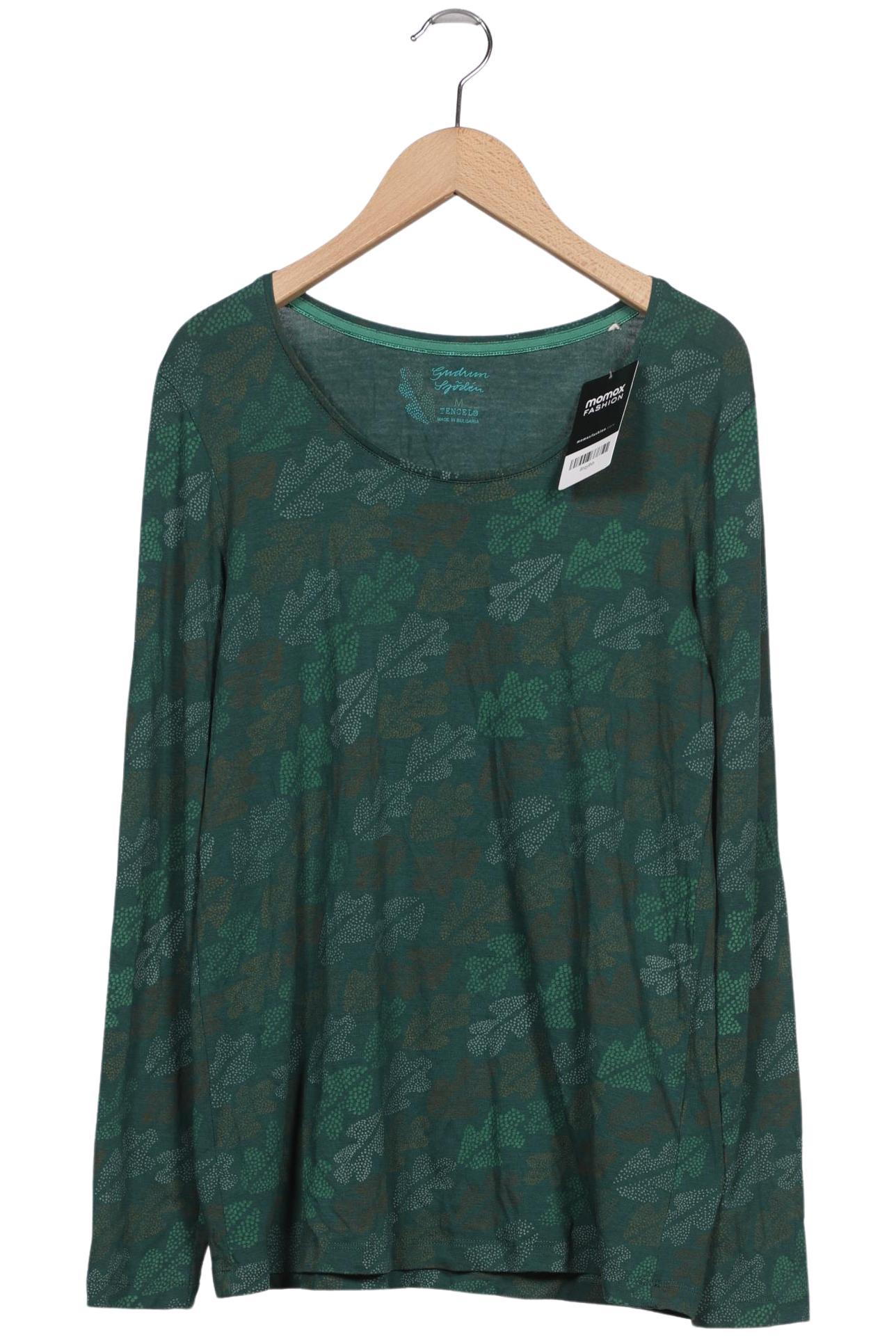 

Gudrun Sjödén Damen Langarmshirt, grün, Gr. 38