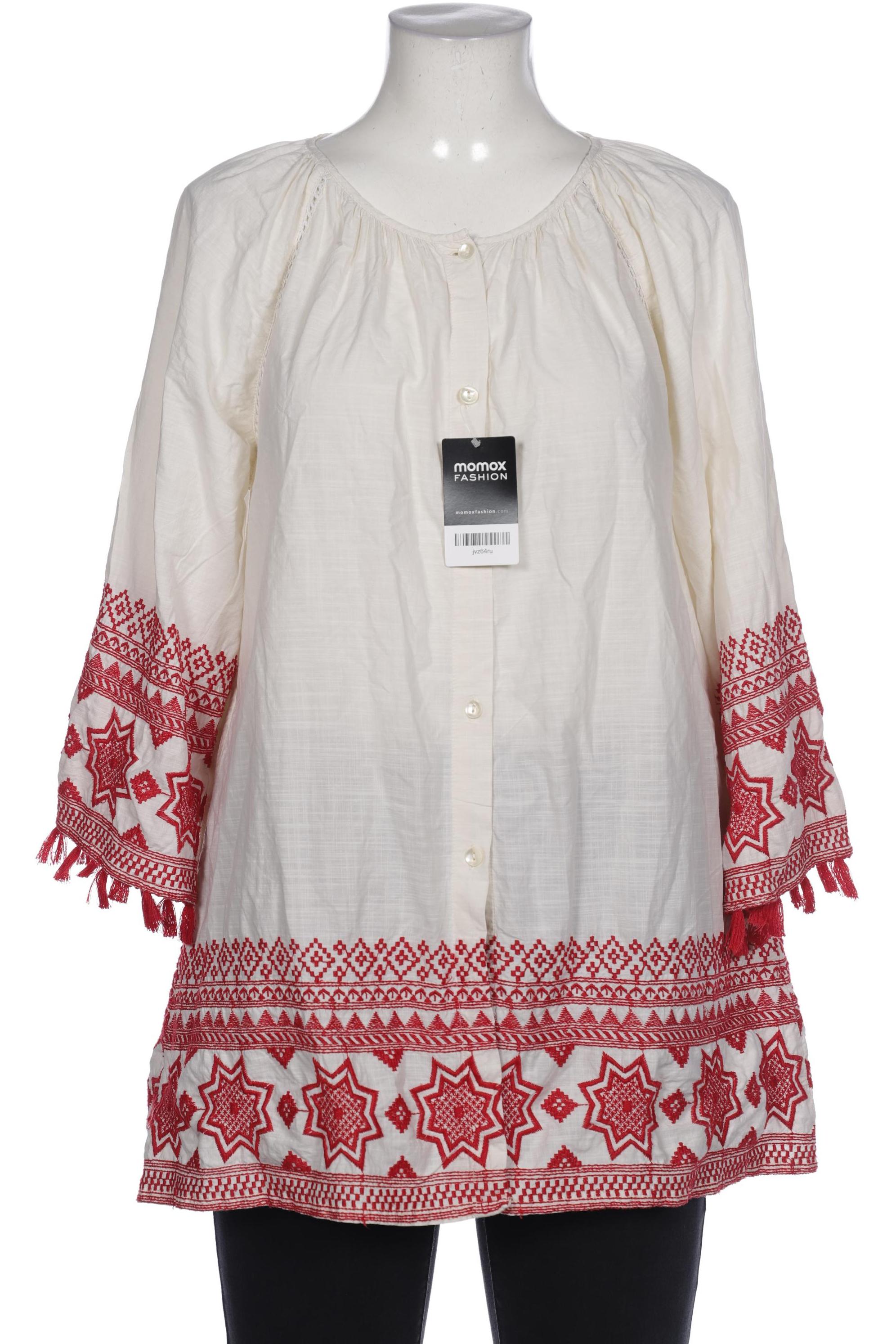 

Gudrun Sjödén Damen Bluse, cremeweiß, Gr. 42