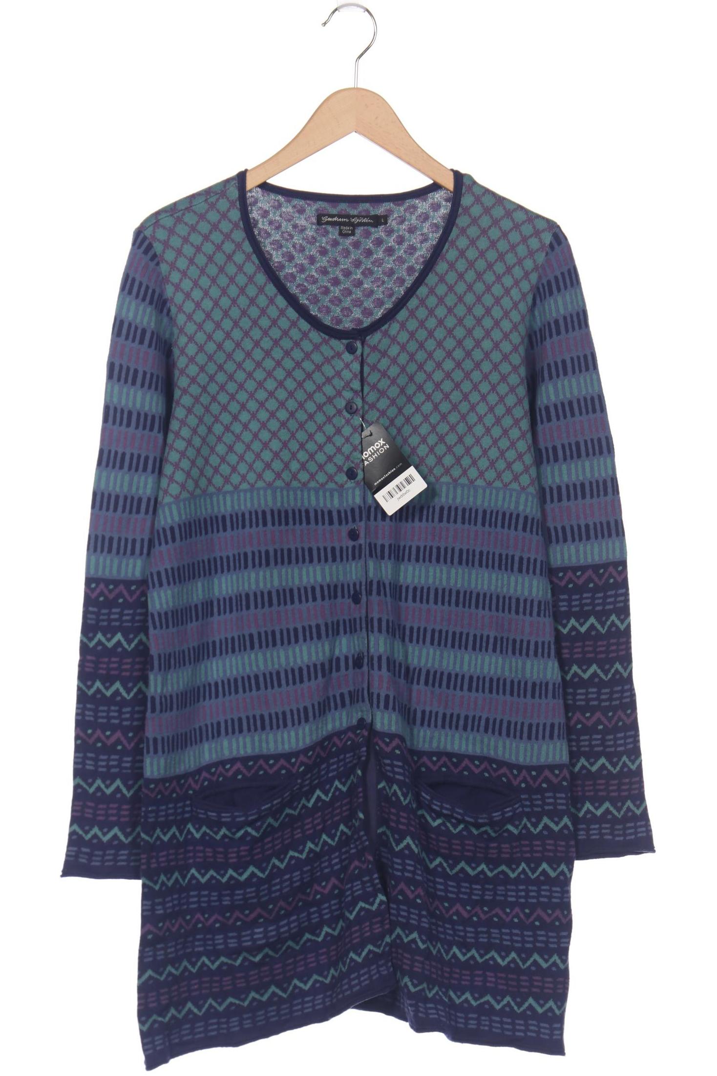 

Gudrun Sjödén Damen Strickjacke, blau, Gr. 42
