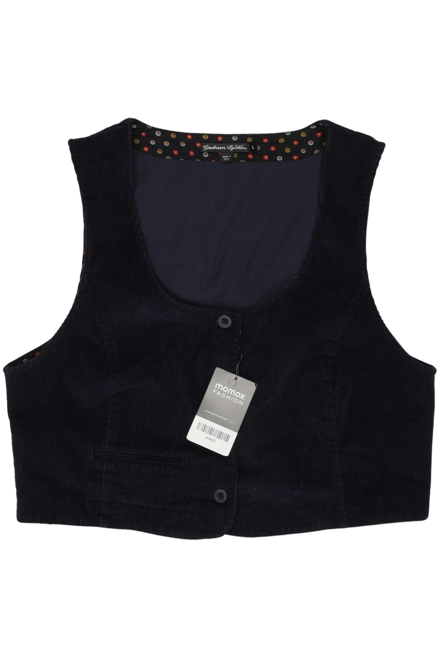 

Gudrun Sjödén Damen Weste, marineblau, Gr. 42
