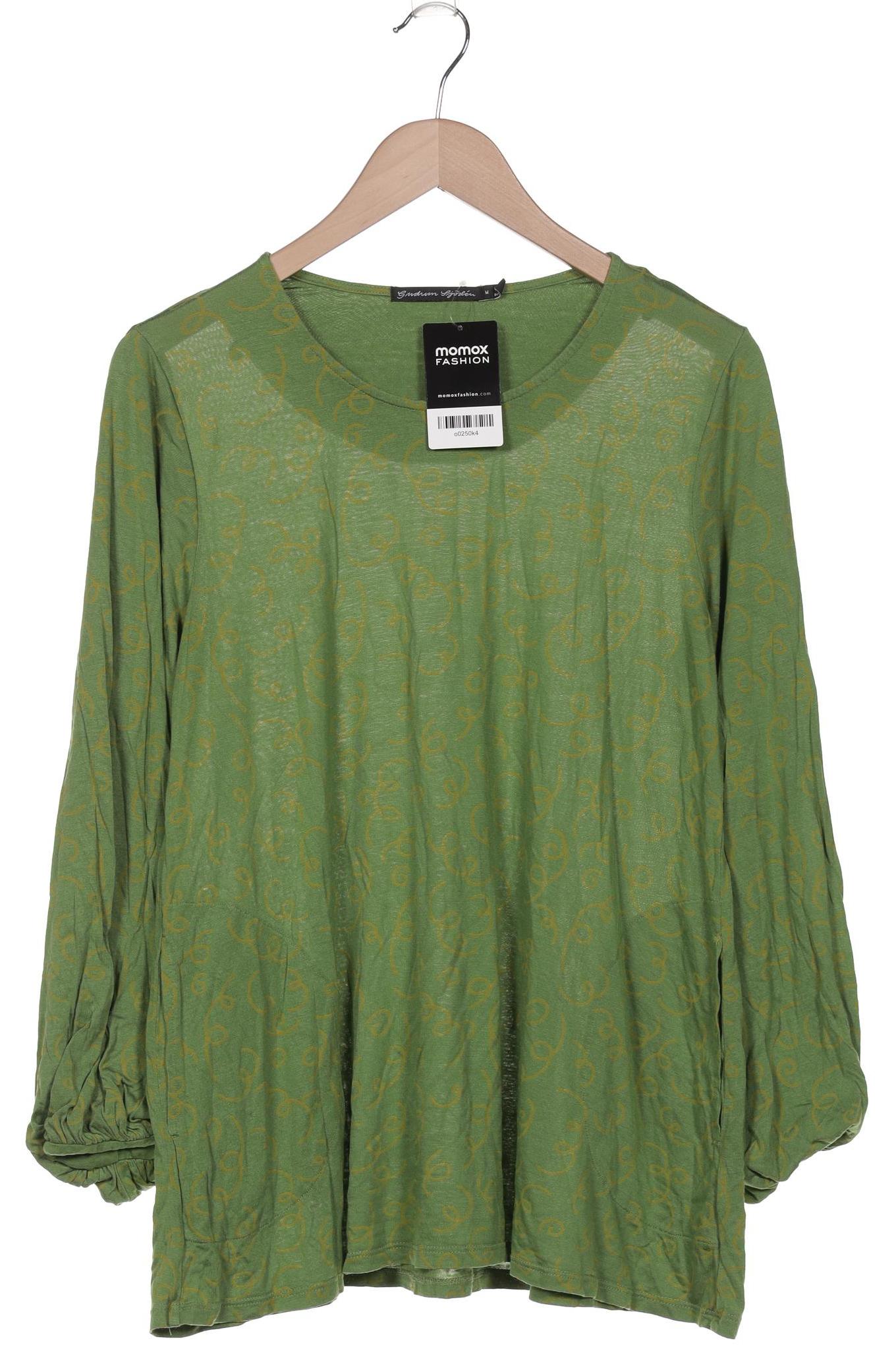 

Gudrun Sjödén Damen Langarmshirt, grün, Gr. 38