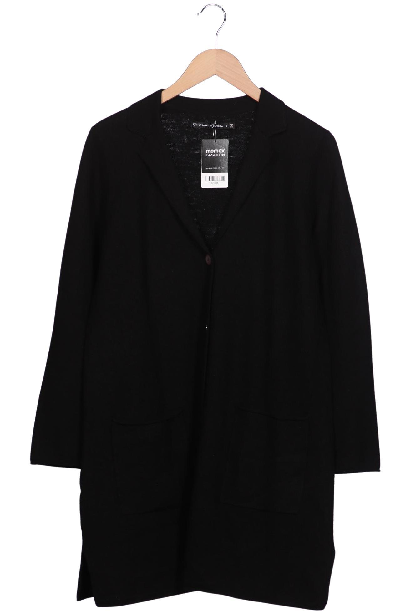 

Gudrun Sjödén Damen Strickjacke, schwarz, Gr. 38