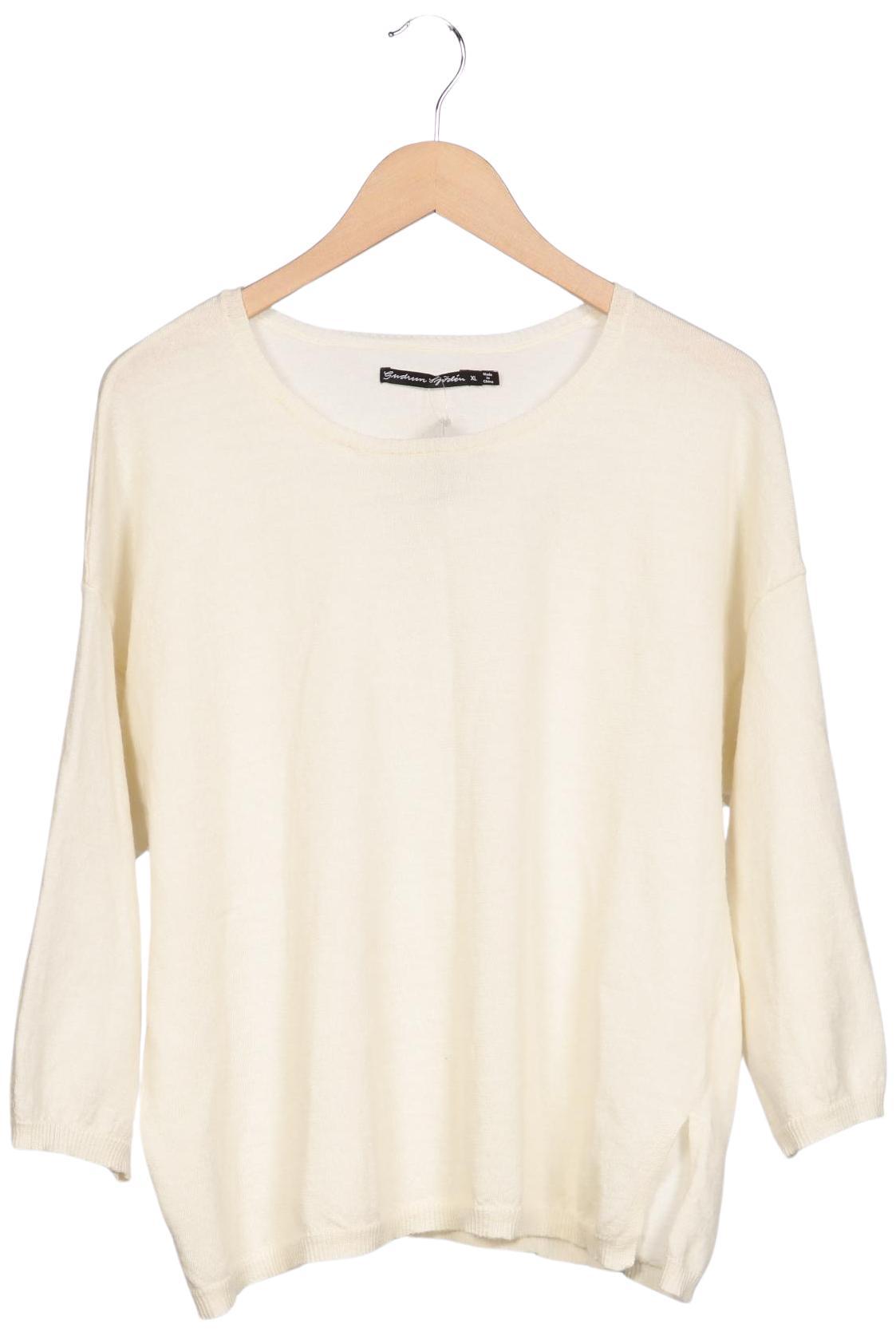 

Gudrun Sjödén Damen Pullover, cremeweiß, Gr. 44