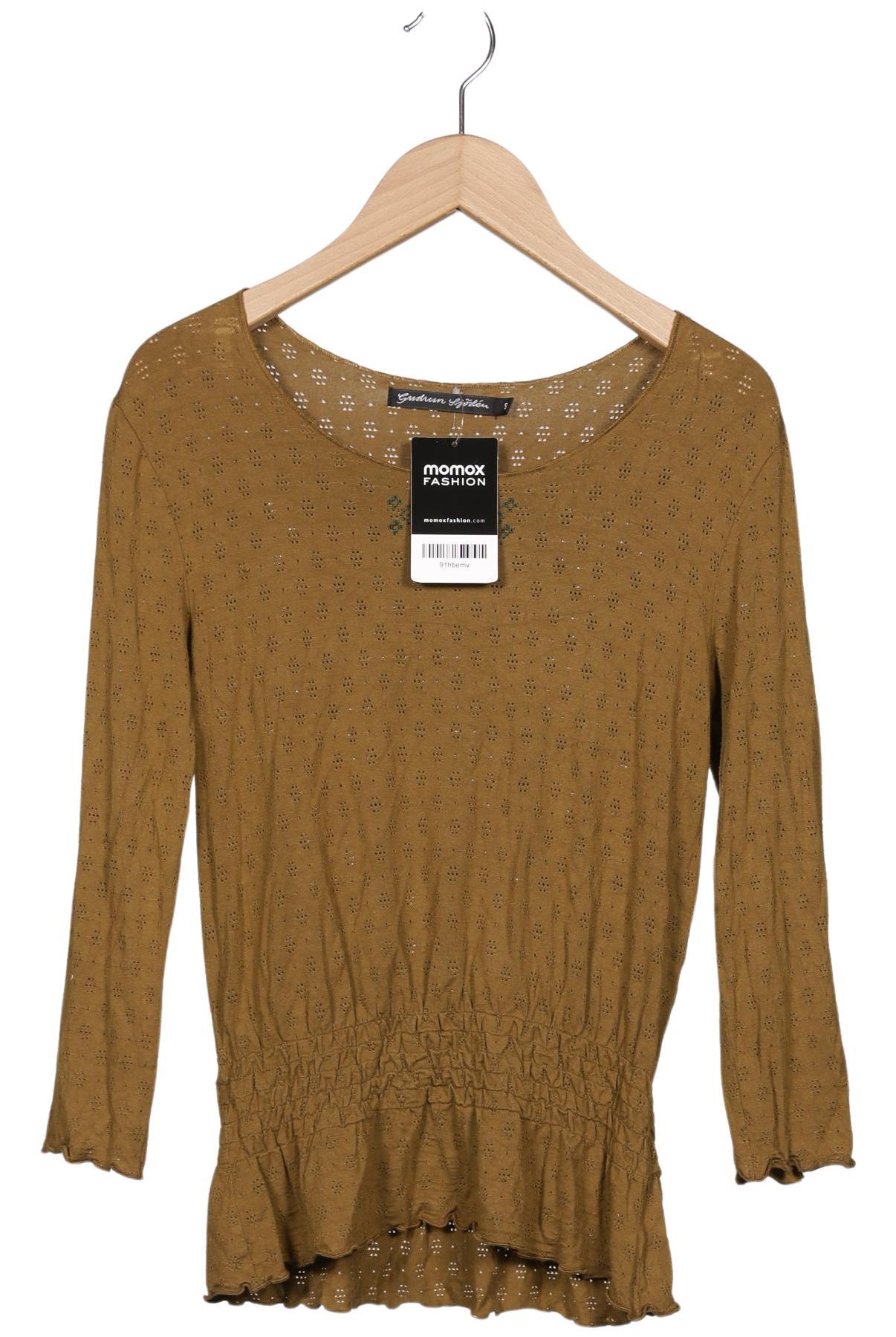 

Gudrun Sjödén Damen Langarmshirt, braun, Gr. 36