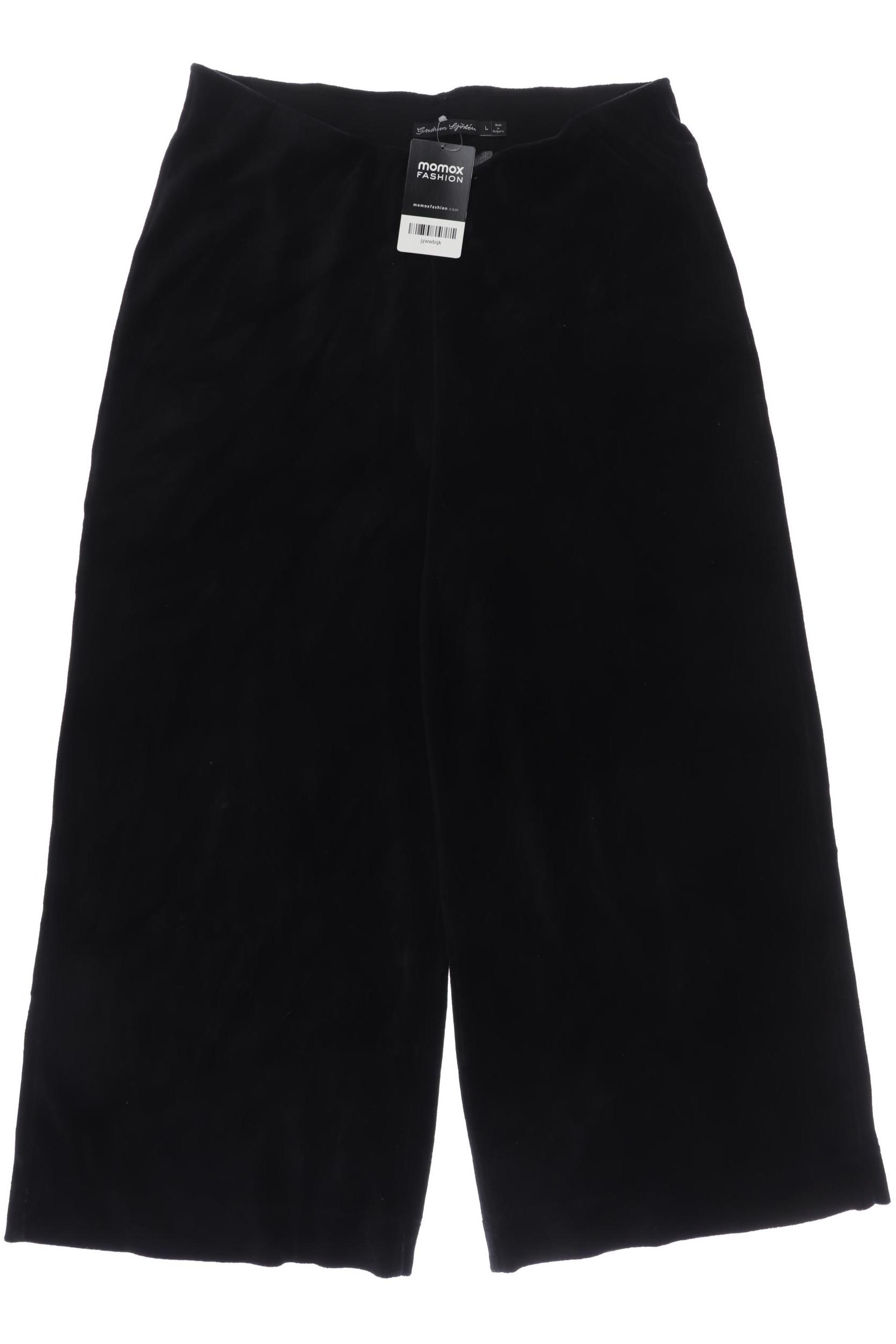 

Gudrun Sjödén Damen Stoffhose, schwarz, Gr. 0