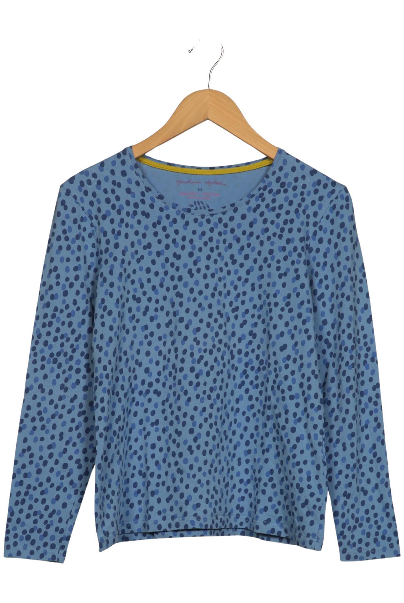 

Gudrun Sjödén Damen Langarmshirt, hellblau, Gr. 38