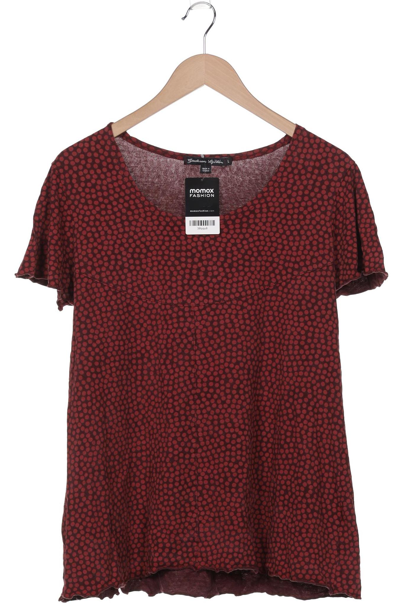 

Gudrun Sjödén Damen T-Shirt, bordeaux, Gr. 42