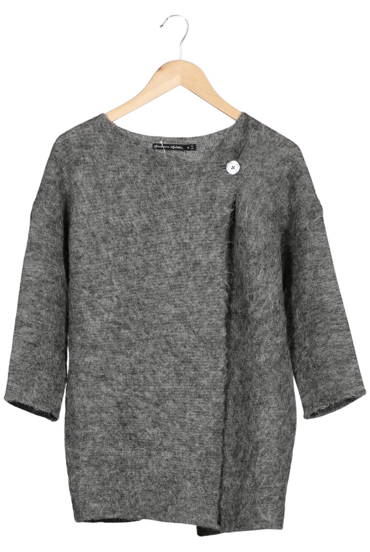 

Gudrun Sjödén Damen Strickjacke, grau, Gr. 36