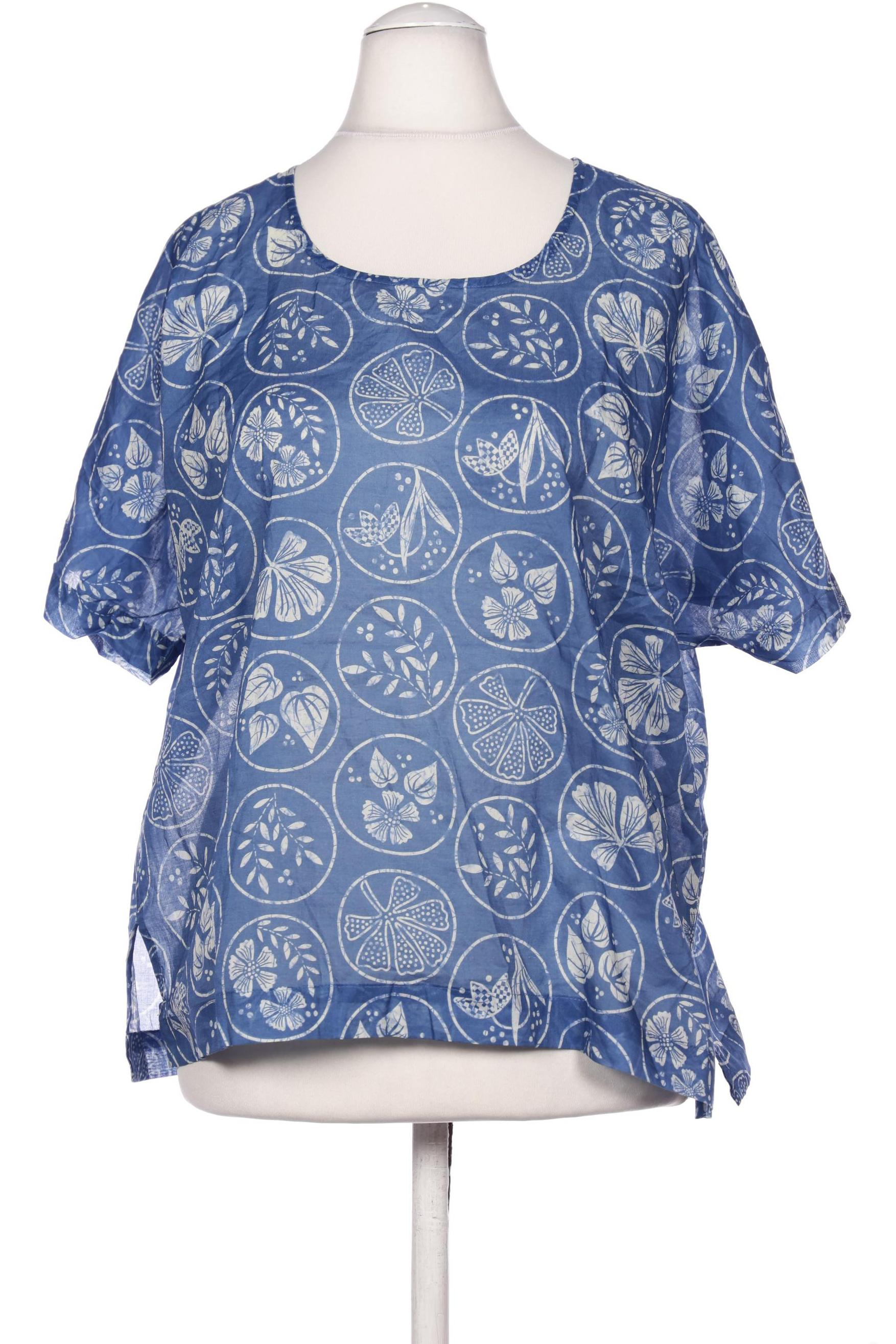

Gudrun Sjödén Damen Bluse, blau, Gr. 36