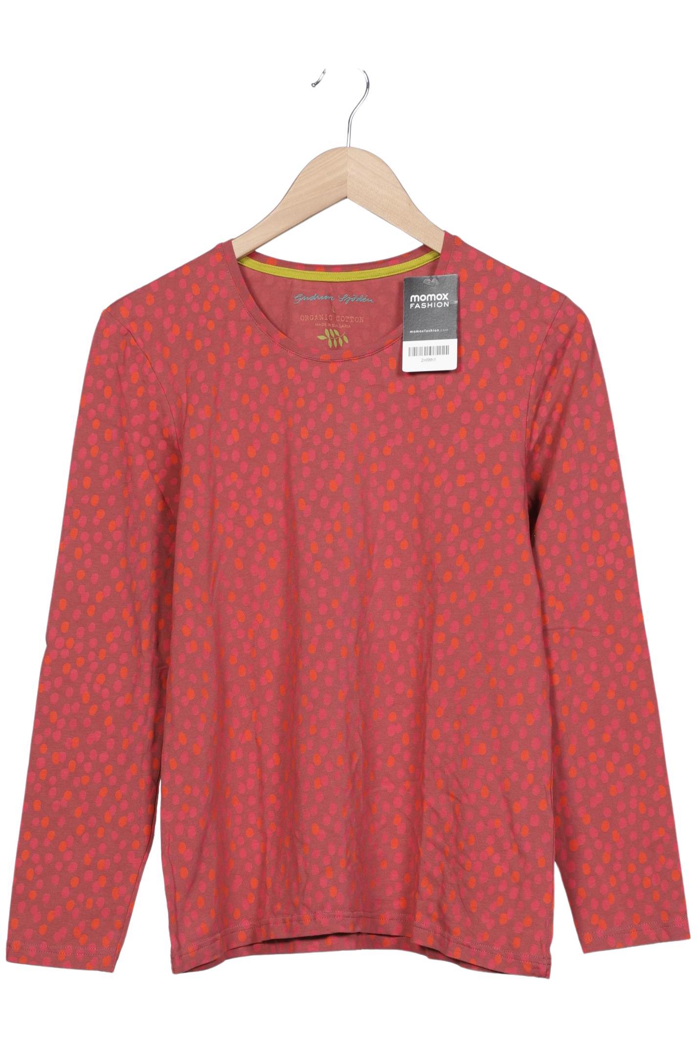 

Gudrun Sjödén Damen Langarmshirt, rot, Gr. 42
