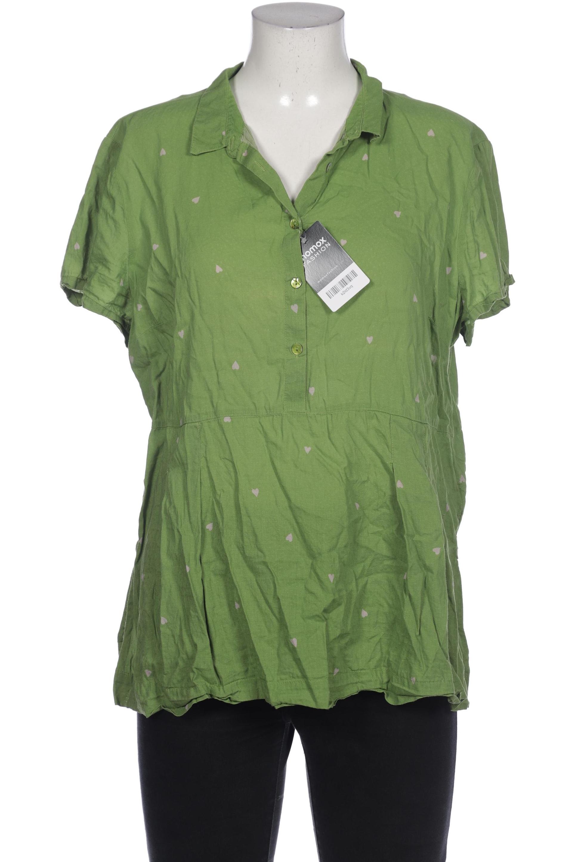 

Gudrun Sjödén Damen Bluse, grün, Gr. 42