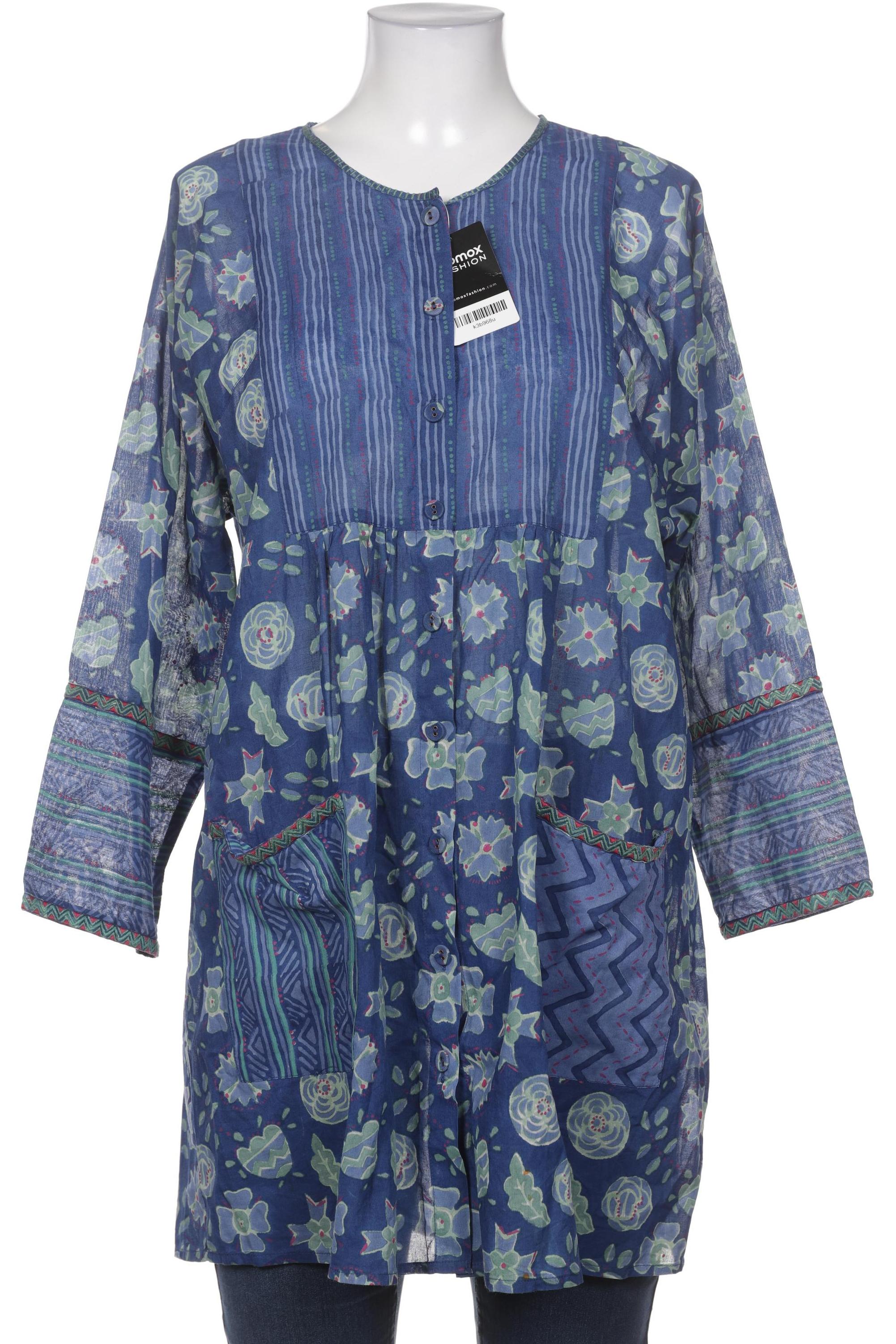 

Gudrun Sjödén Damen Bluse, blau, Gr. 42