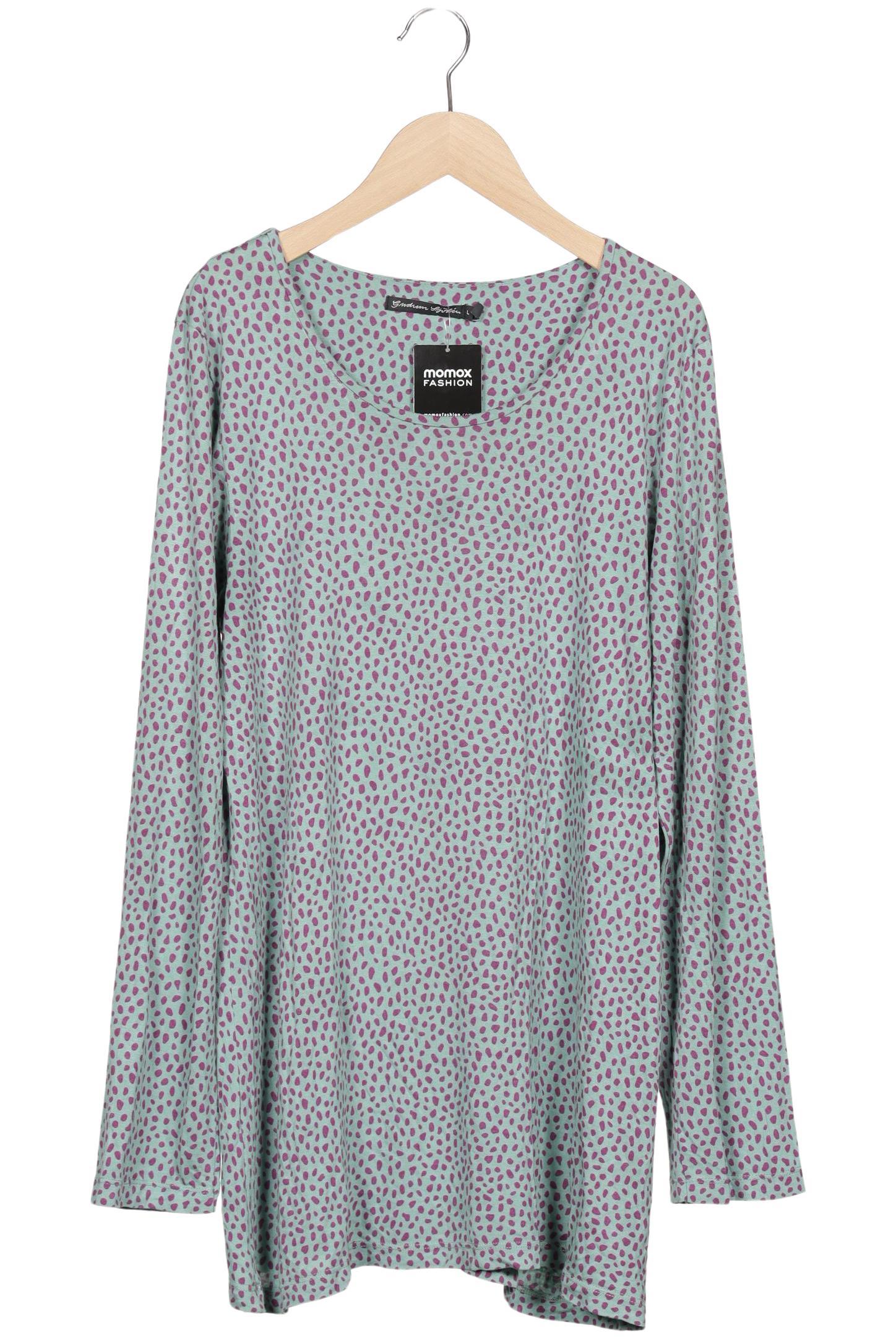 

Gudrun Sjödén Damen Langarmshirt, hellblau, Gr. 42