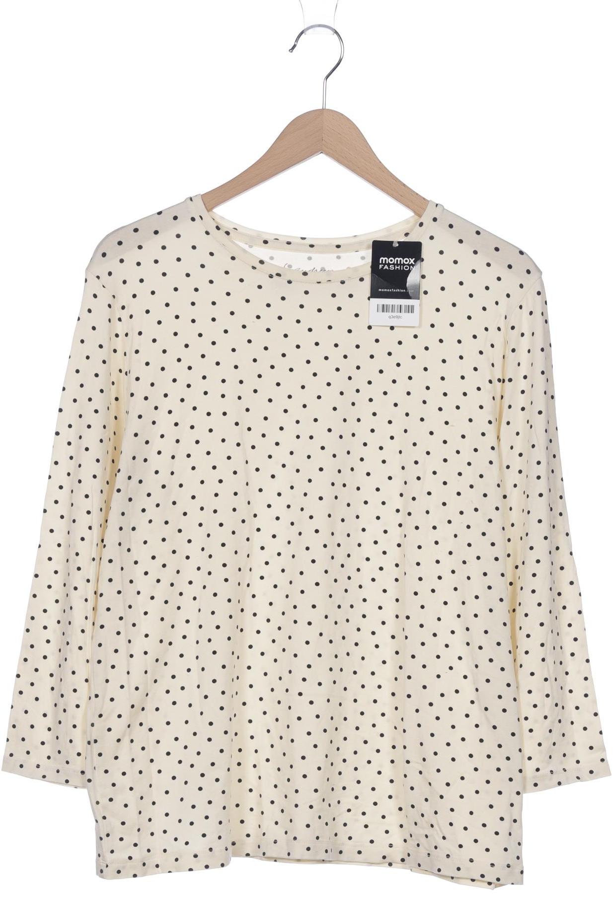 

Gudrun Sjödén Damen Langarmshirt, cremeweiß, Gr. 44