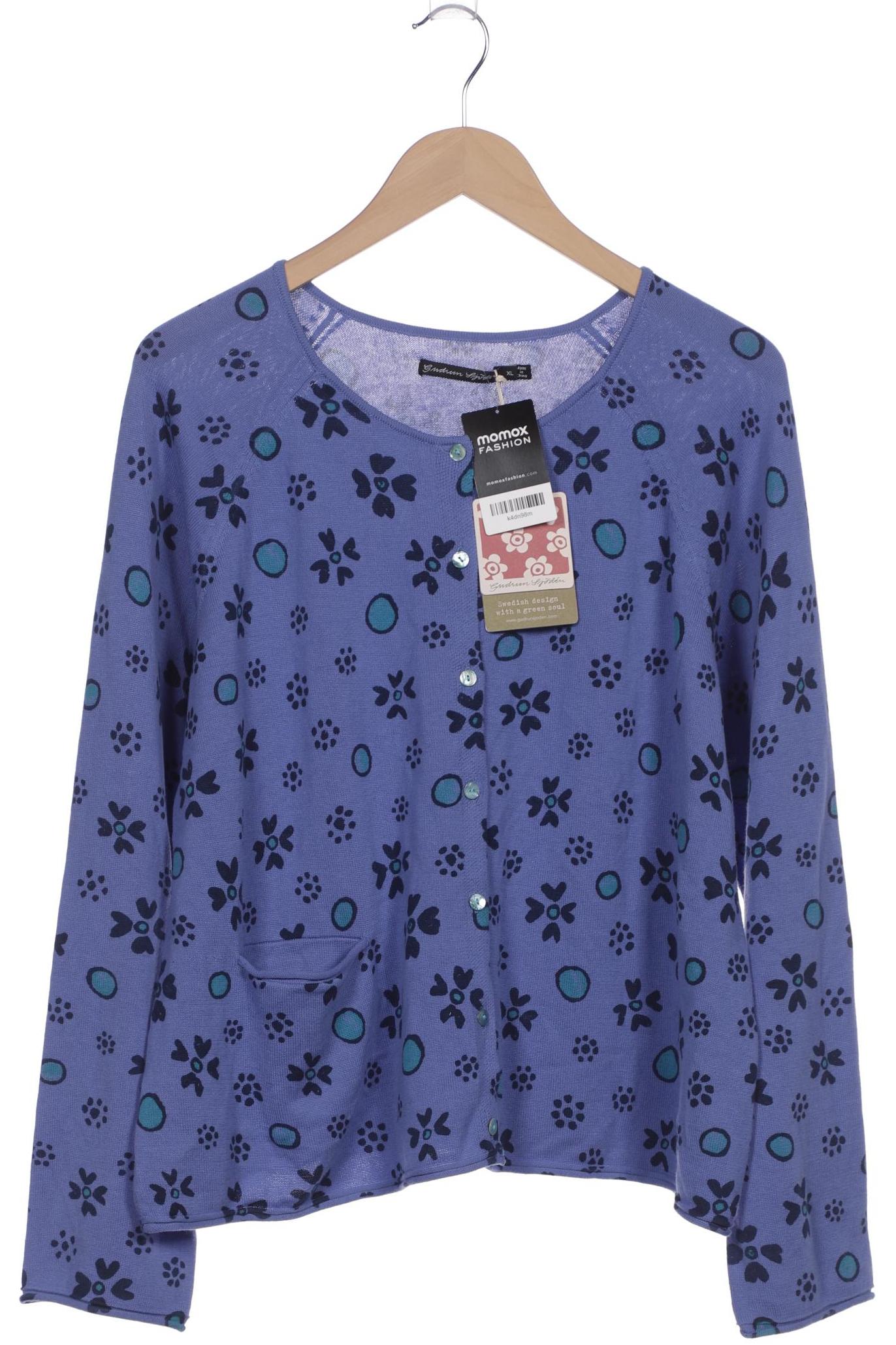 

Gudrun Sjödén Damen Strickjacke, marineblau, Gr. 44