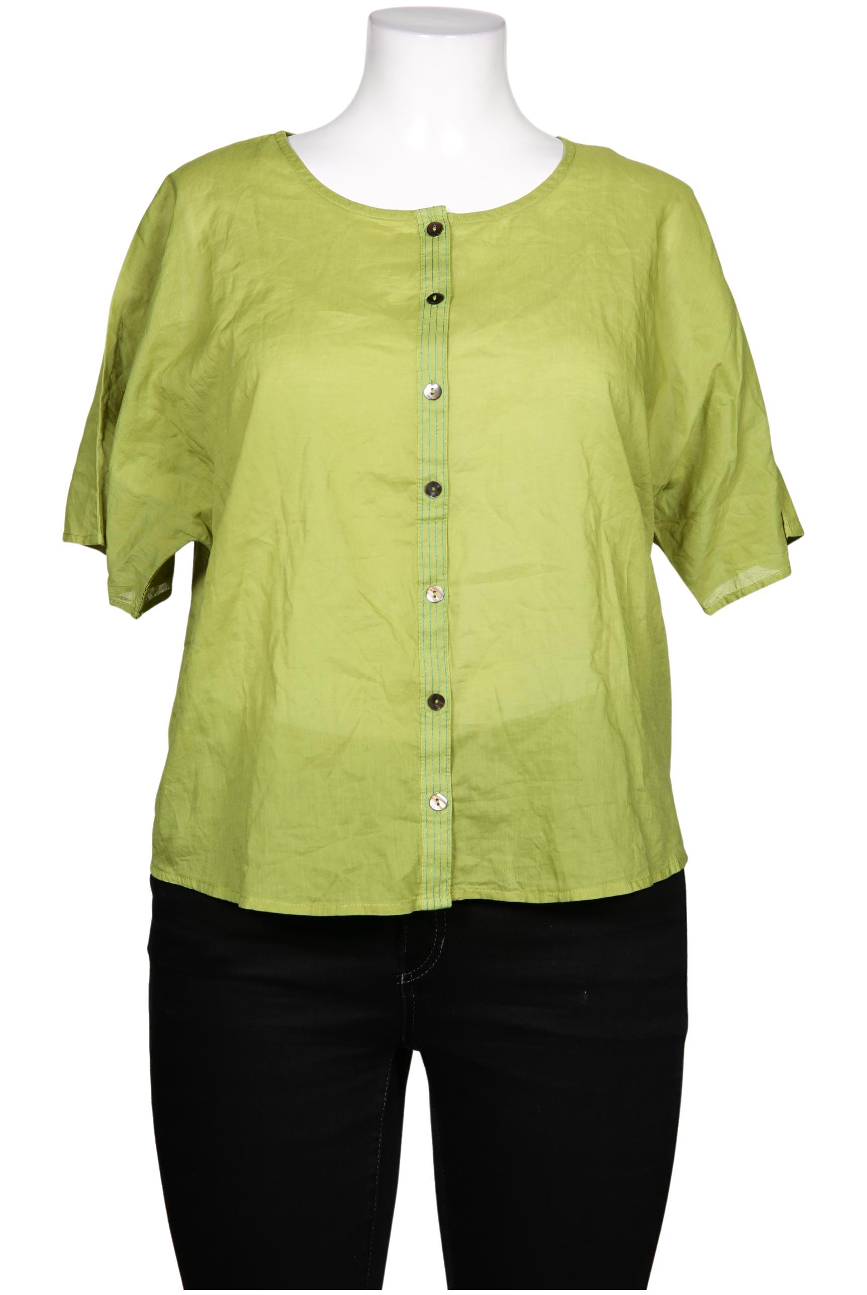 

Gudrun Sjödén Damen Bluse, grün, Gr. 46