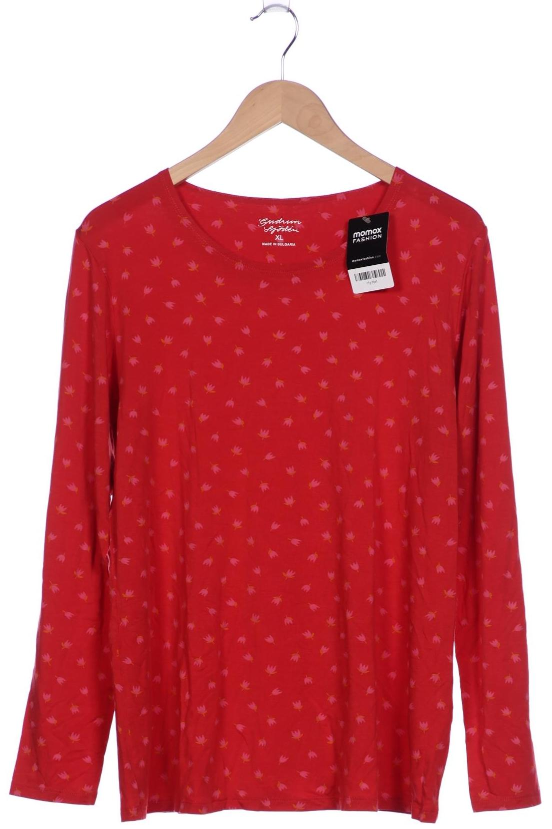 

Gudrun Sjödén Damen Langarmshirt, rot, Gr. 44
