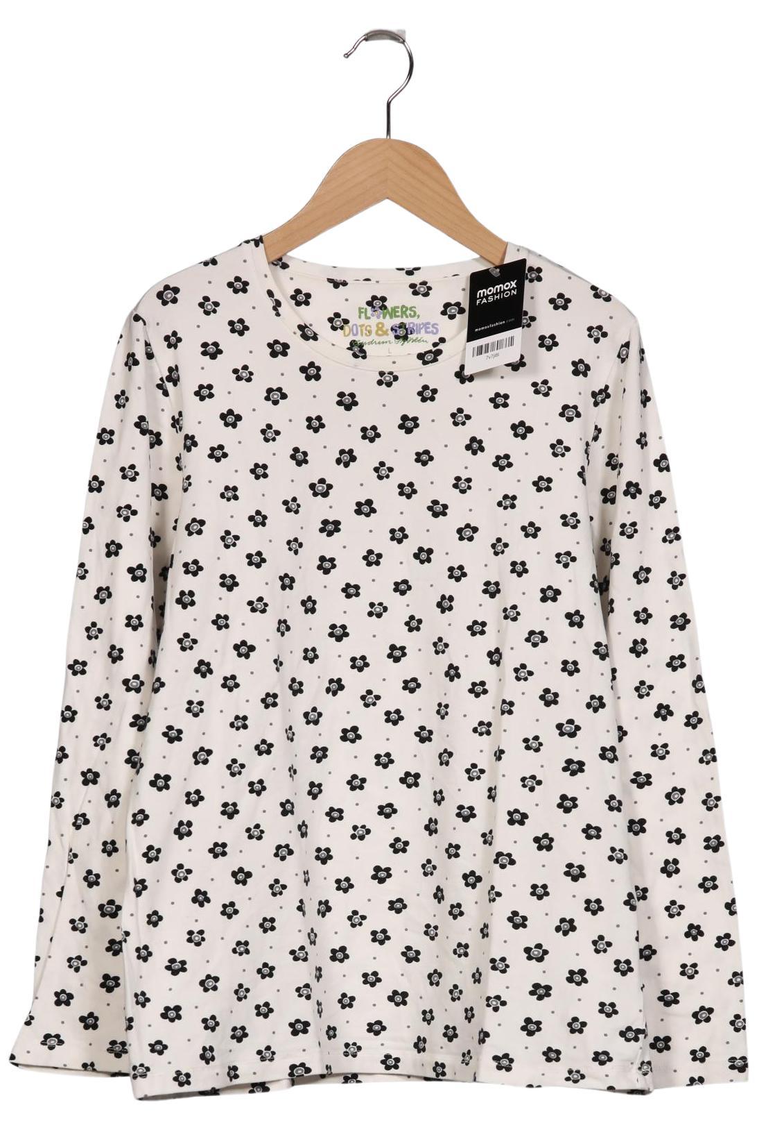 

Gudrun Sjödén Damen Langarmshirt, cremeweiß, Gr. 42