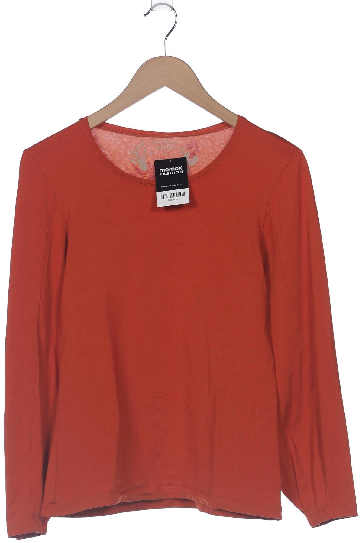

Gudrun Sjödén Damen Langarmshirt, orange, Gr. 36
