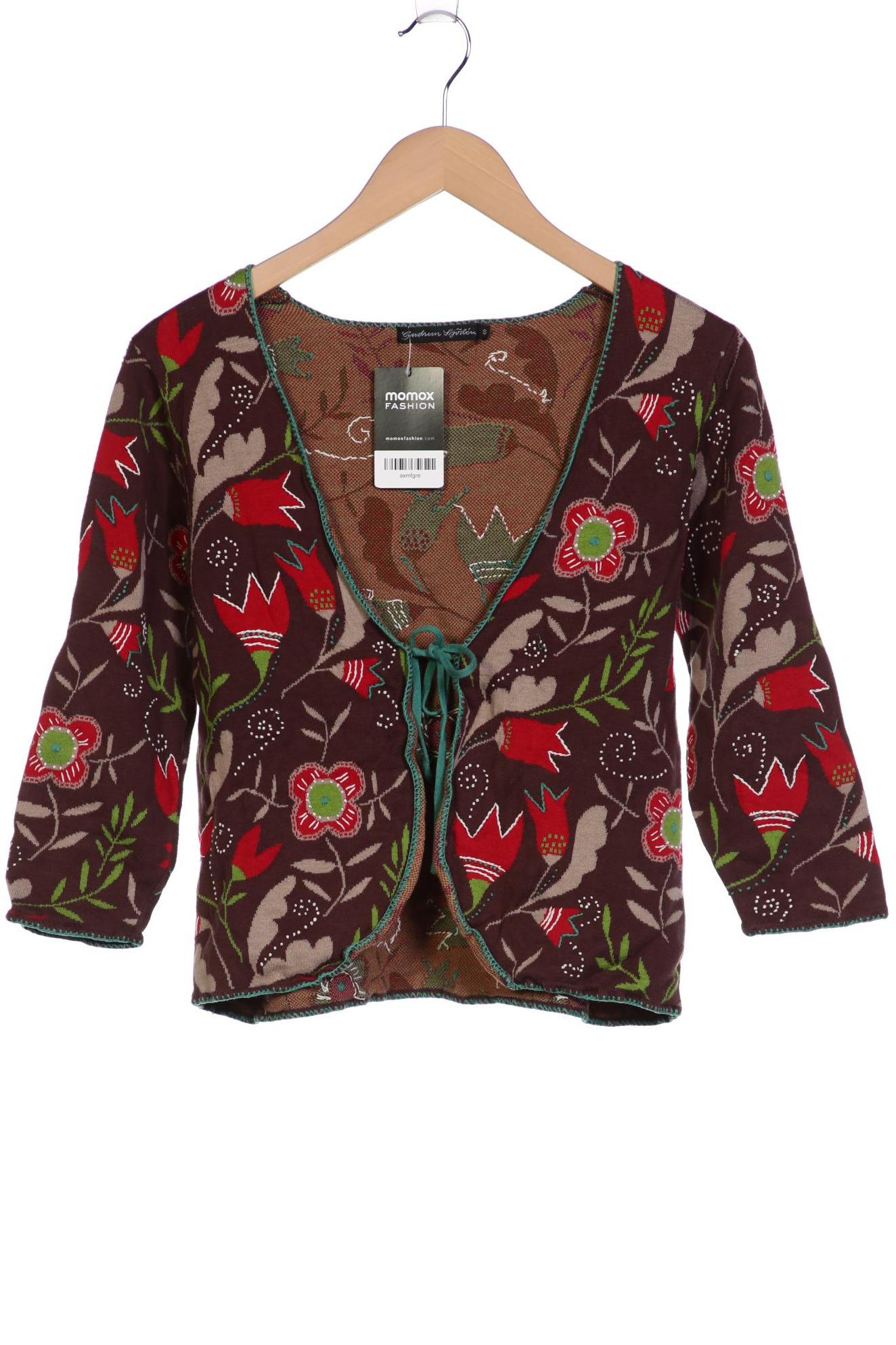 

Gudrun Sjödén Damen Strickjacke, braun, Gr. 36