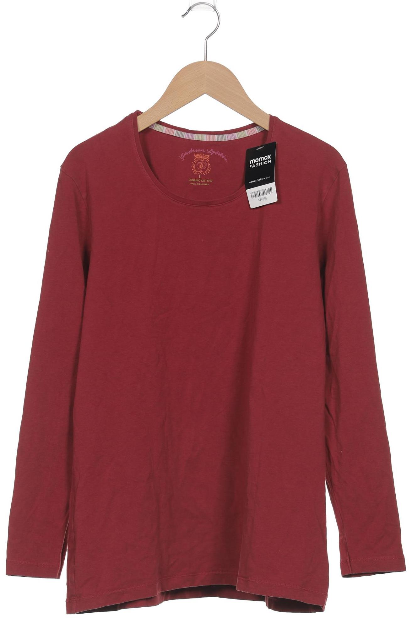 

Gudrun Sjödén Damen Langarmshirt, rot, Gr. 42