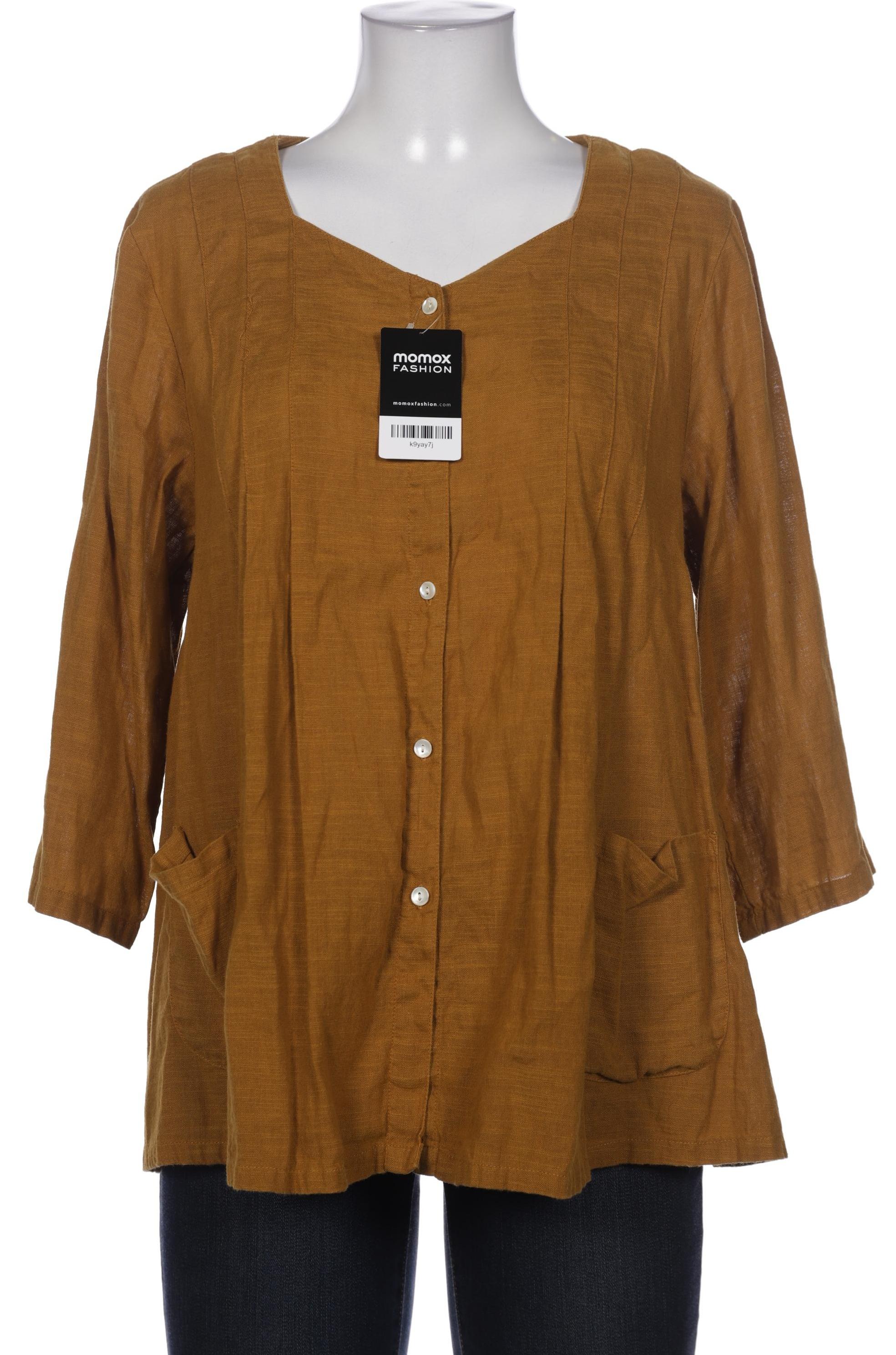 

Gudrun Sjödén Damen Bluse, braun, Gr. 38