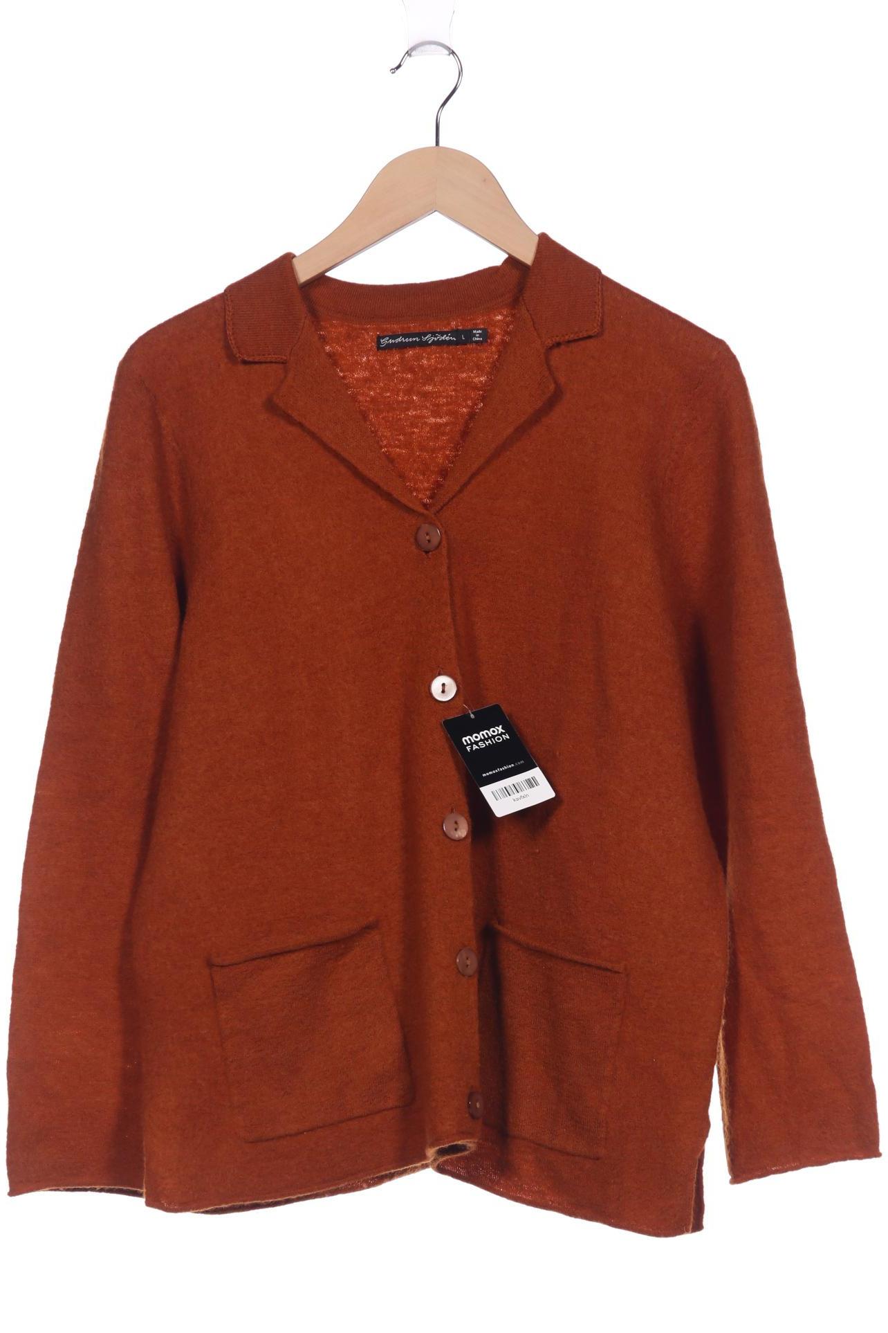 

Gudrun Sjödén Damen Strickjacke, braun, Gr. 42