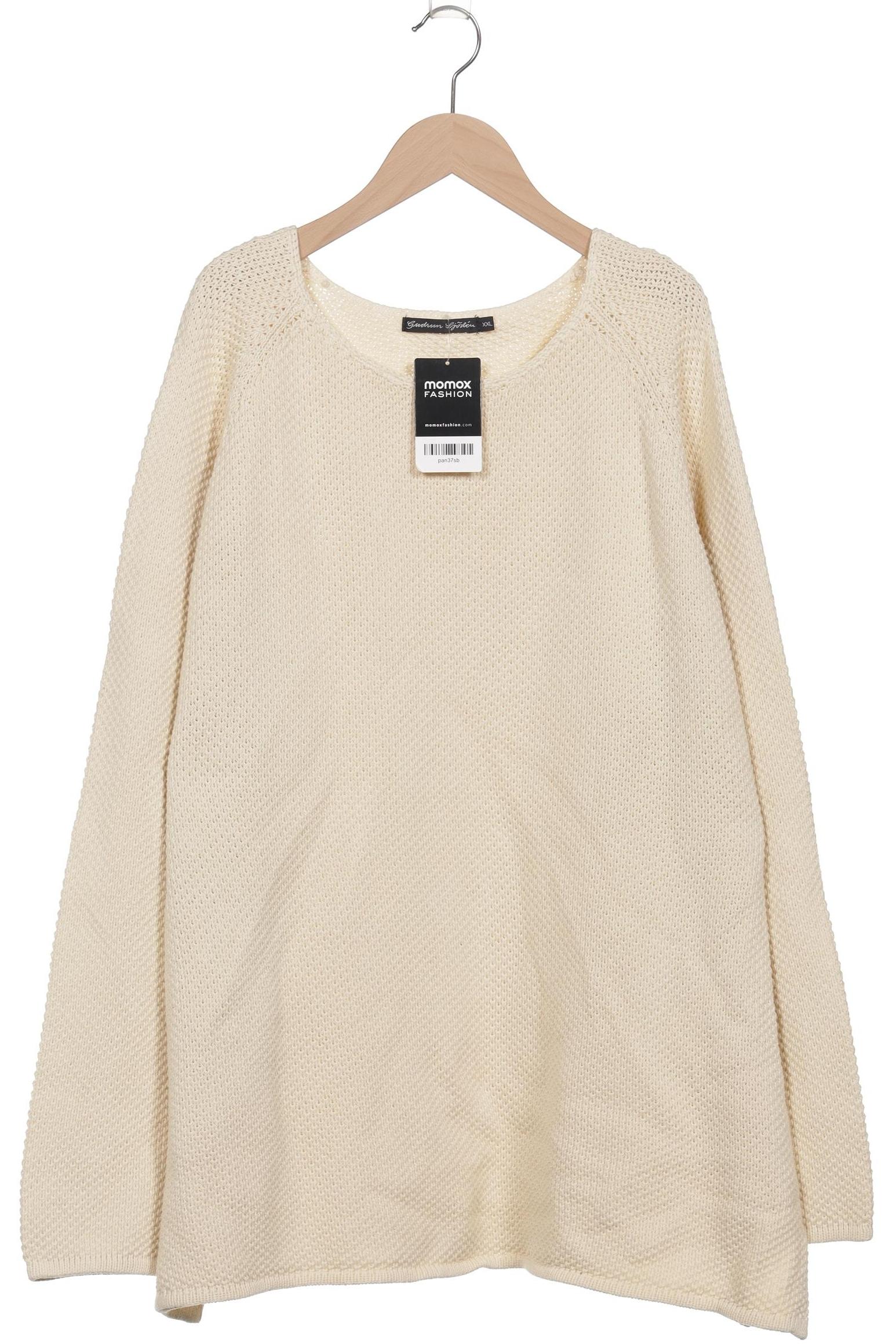 

Gudrun Sjödén Damen Pullover, cremeweiß, Gr. 46