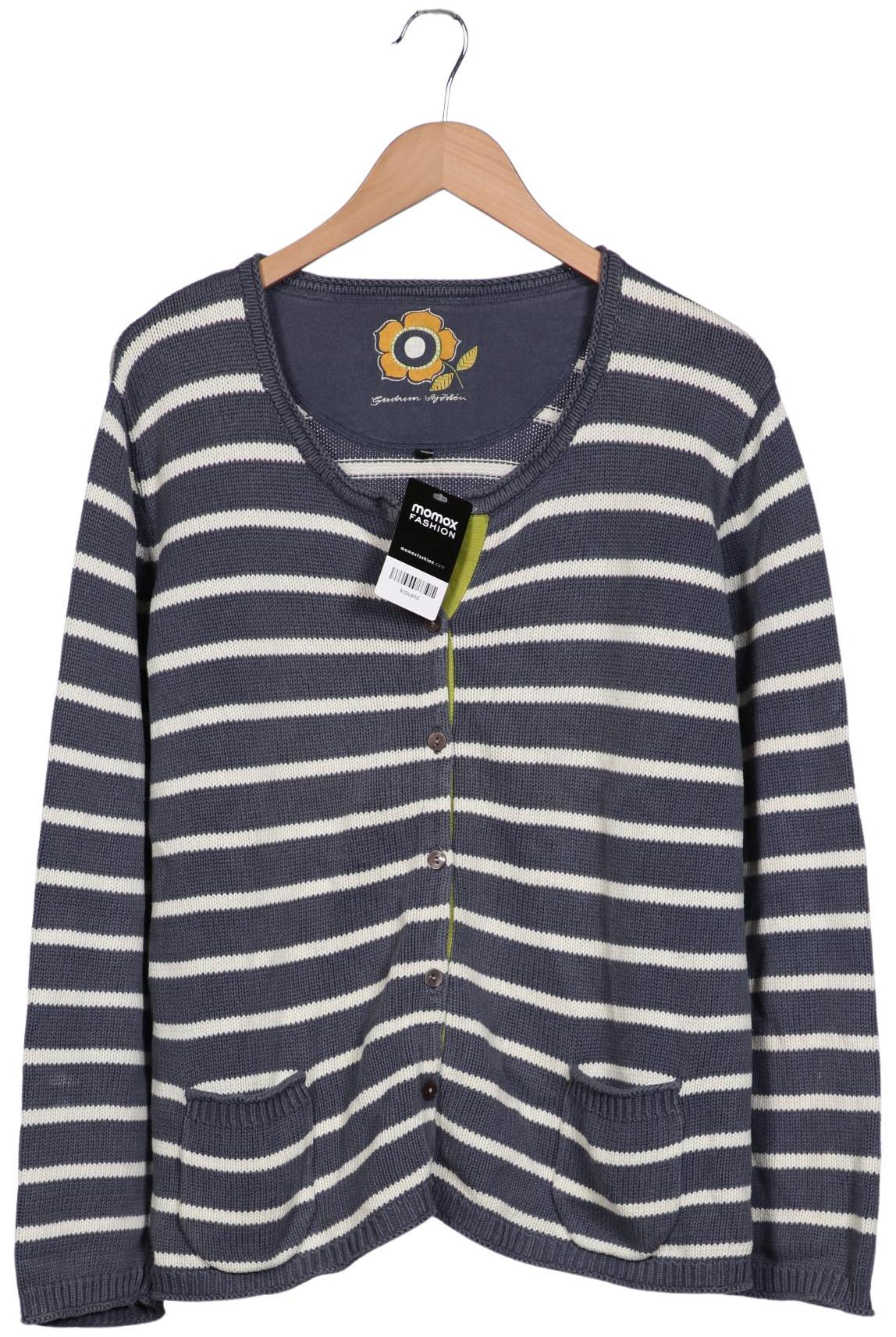 

Gudrun Sjödén Damen Strickjacke, blau, Gr. 44