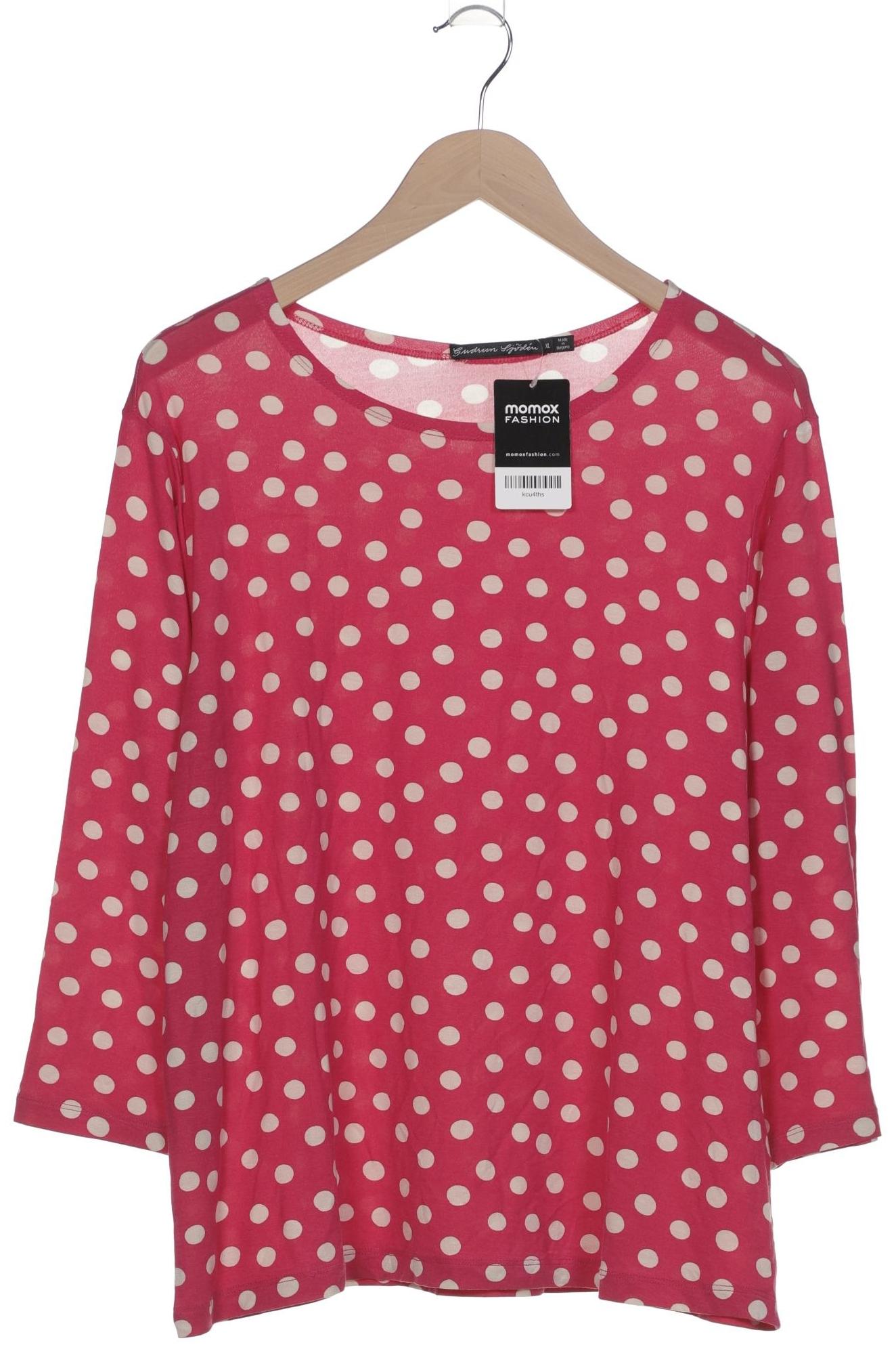 

Gudrun Sjödén Damen Langarmshirt, pink, Gr. 44