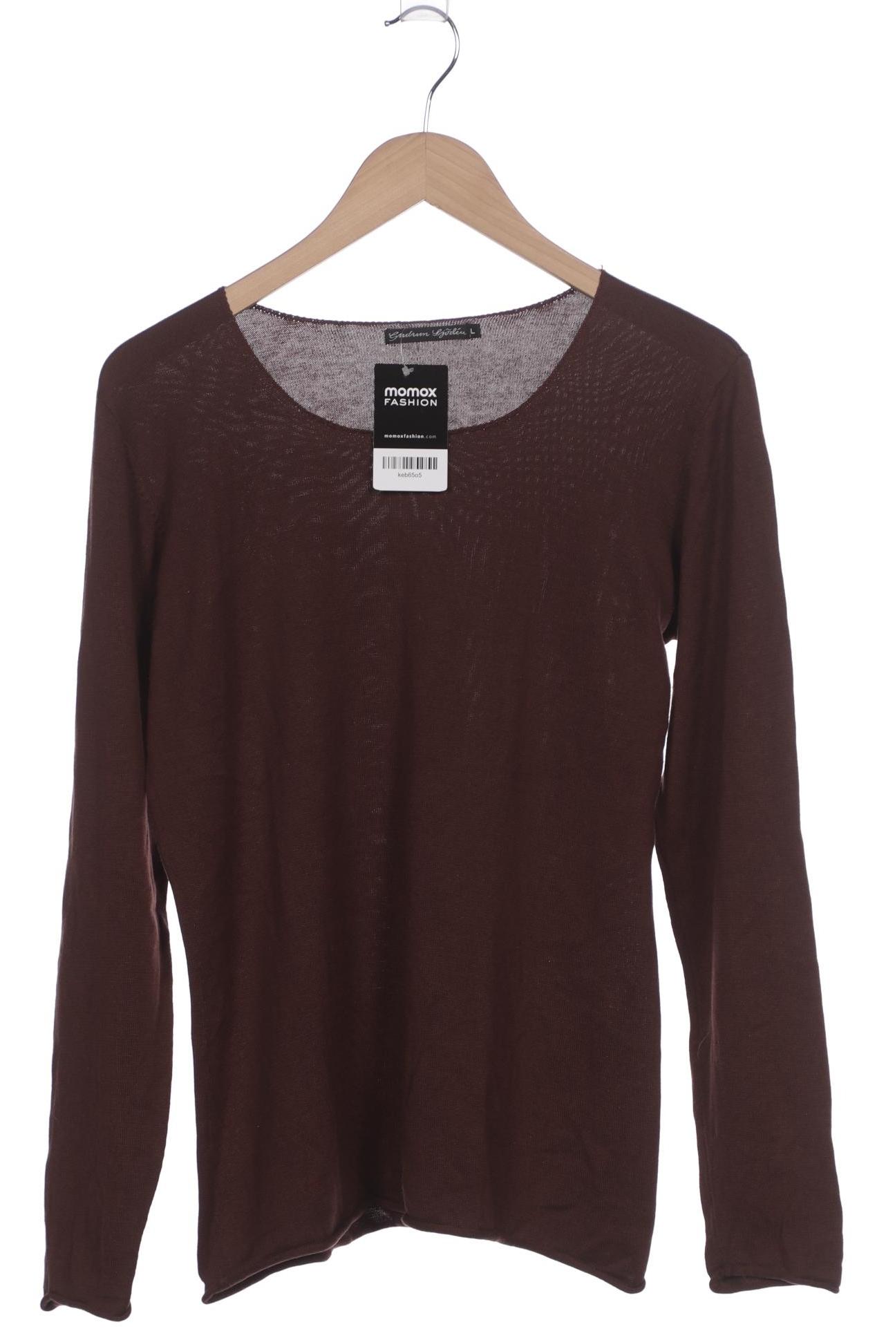 

Gudrun Sjödén Damen Pullover, braun, Gr. 42