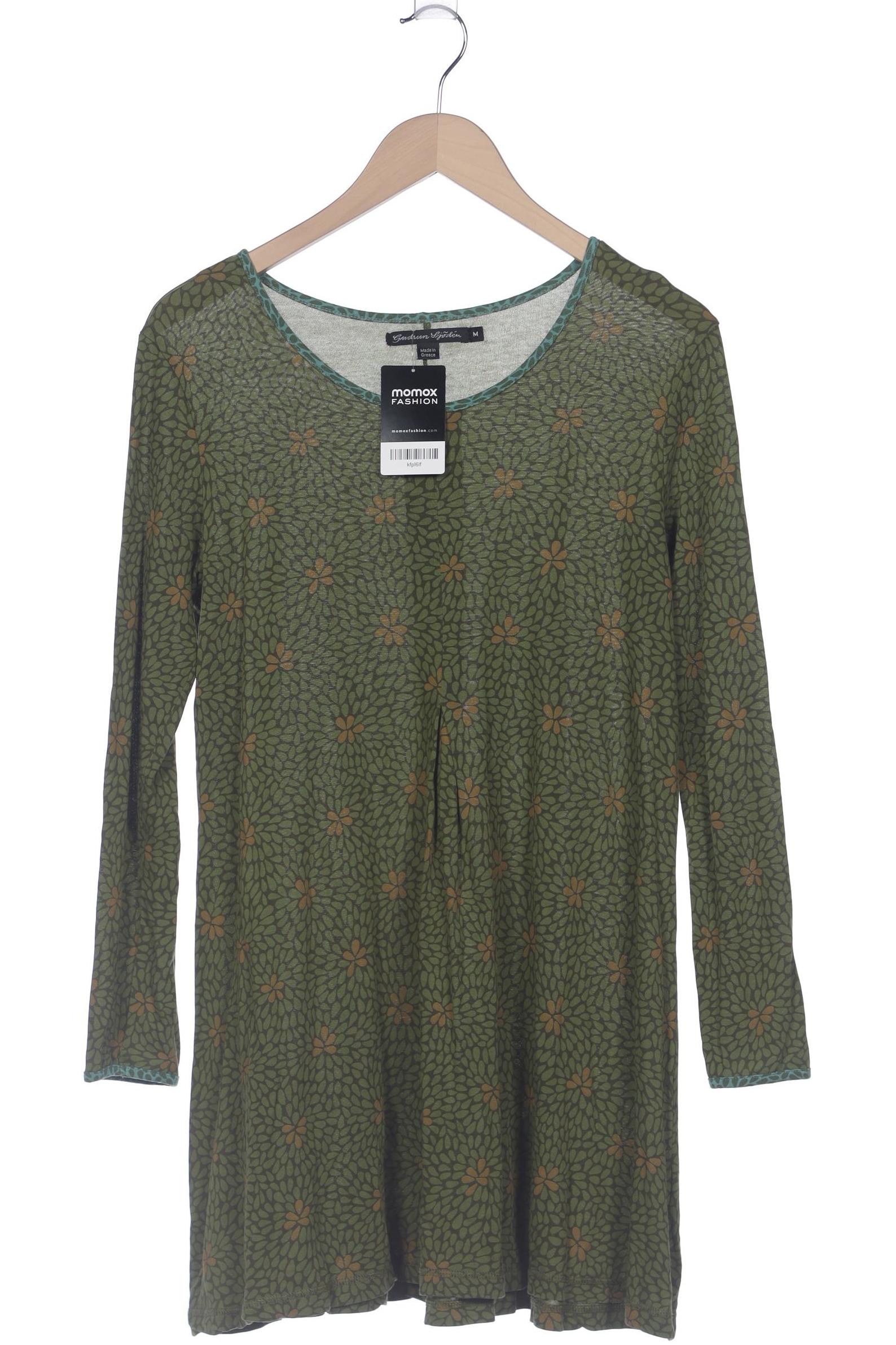 

Gudrun Sjödén Damen Langarmshirt, grün, Gr. 38
