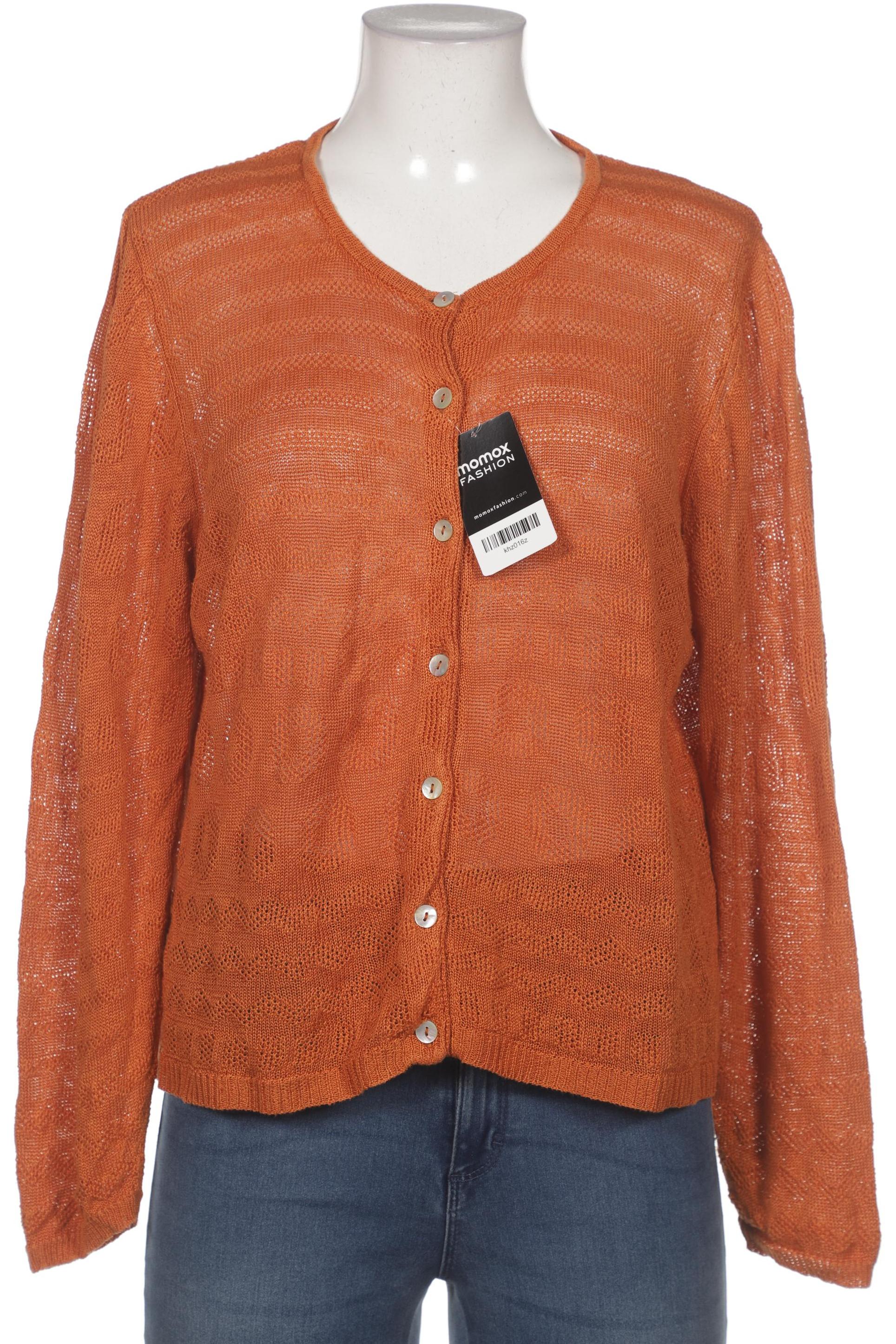

Gudrun Sjödén Damen Strickjacke, orange, Gr. 42