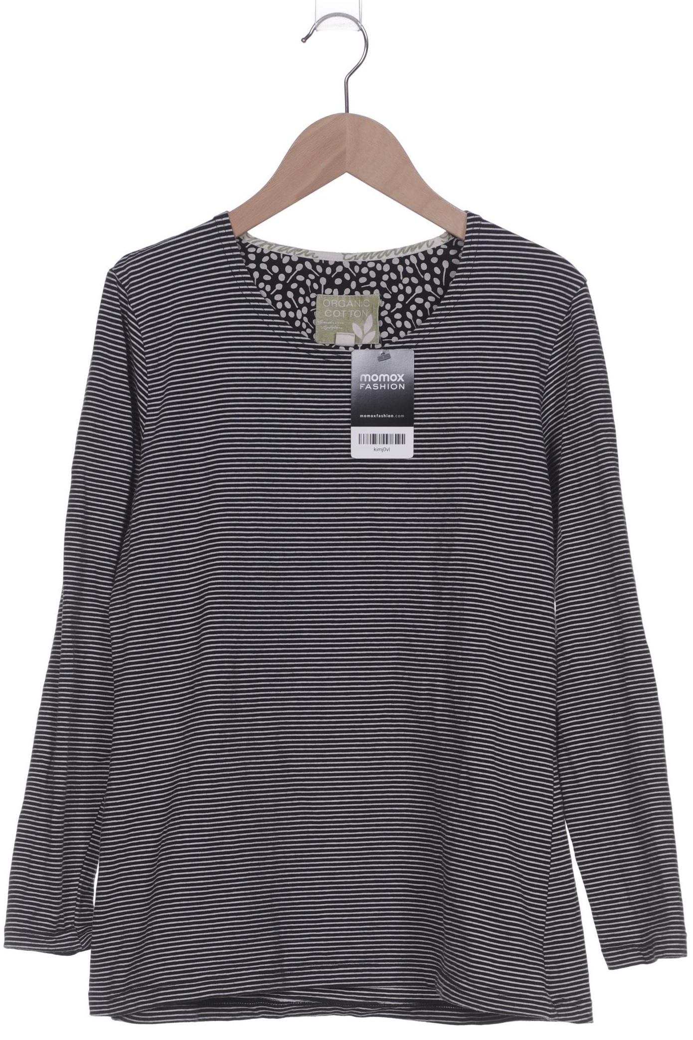 

Gudrun Sjödén Damen Langarmshirt, schwarz, Gr. 38