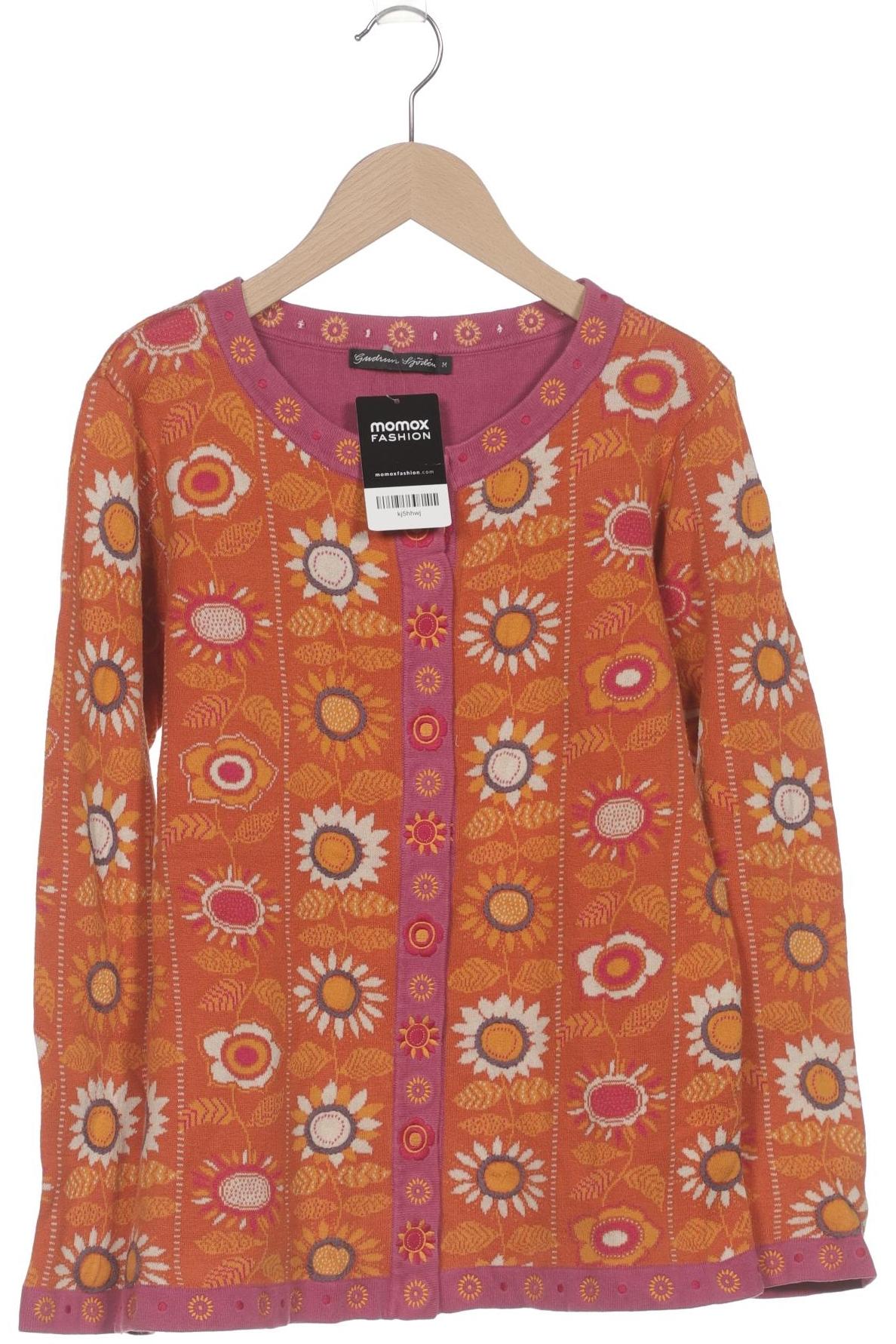 

Gudrun Sjödén Damen Strickjacke, orange, Gr. 38