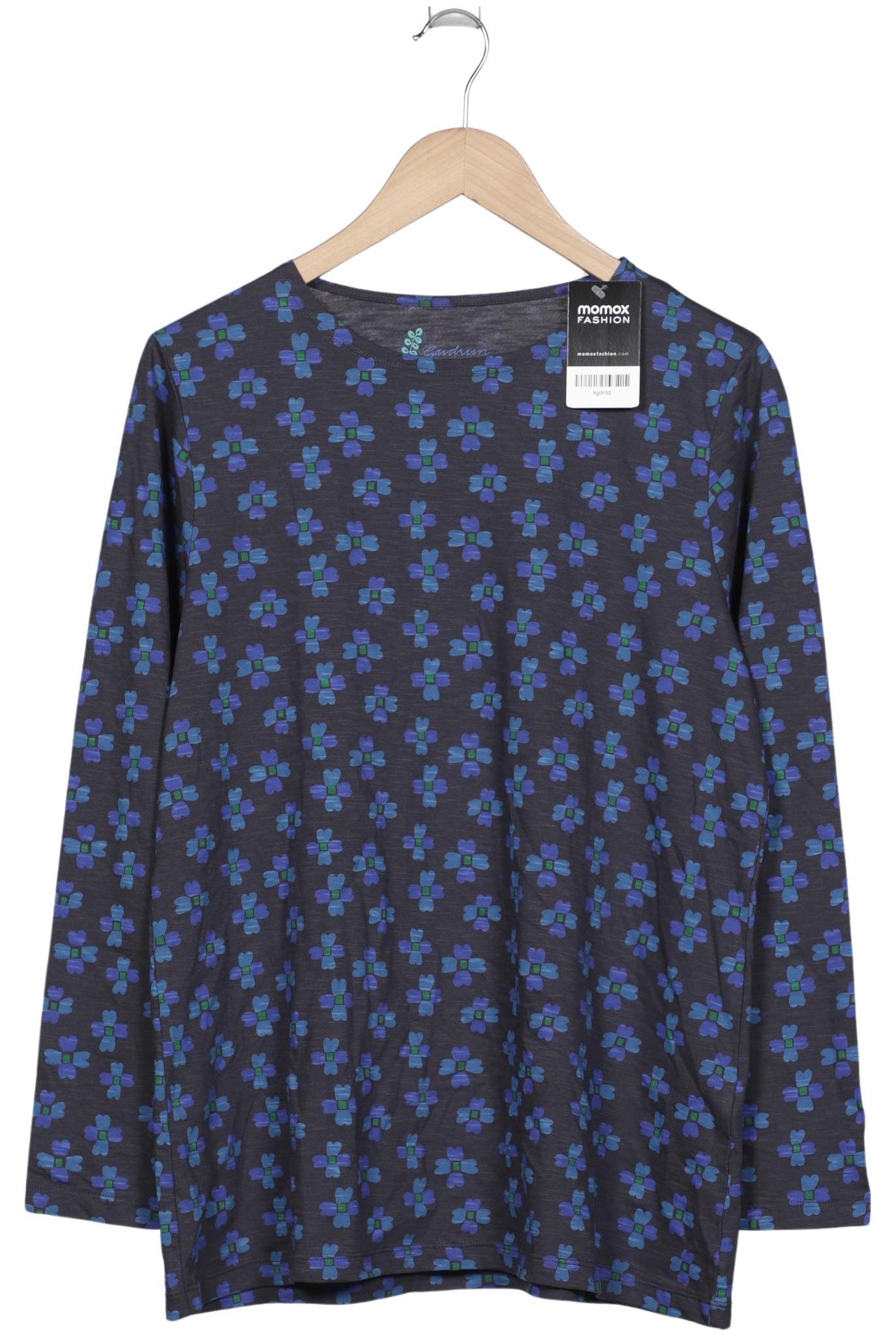 

Gudrun Sjödén Damen Langarmshirt, marineblau, Gr. 38